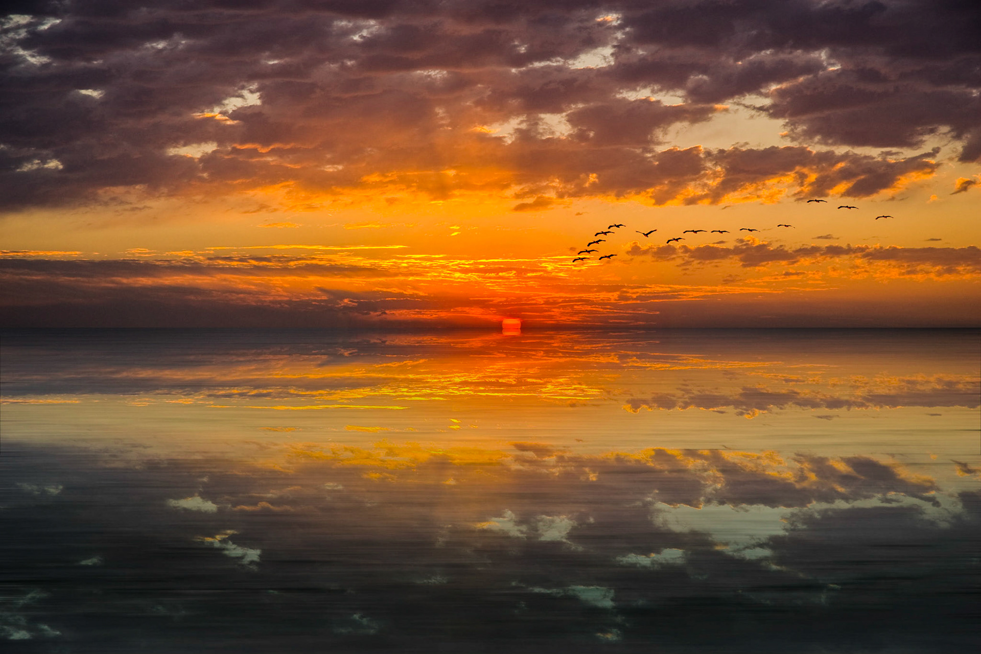 Sunrise Over Lake Woebegone