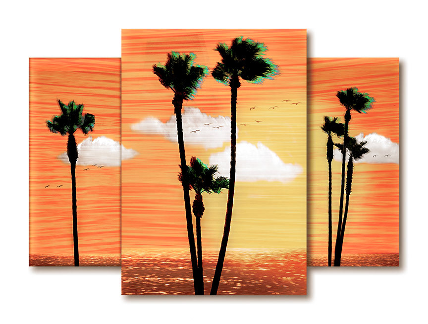 Seven Palms Triptych