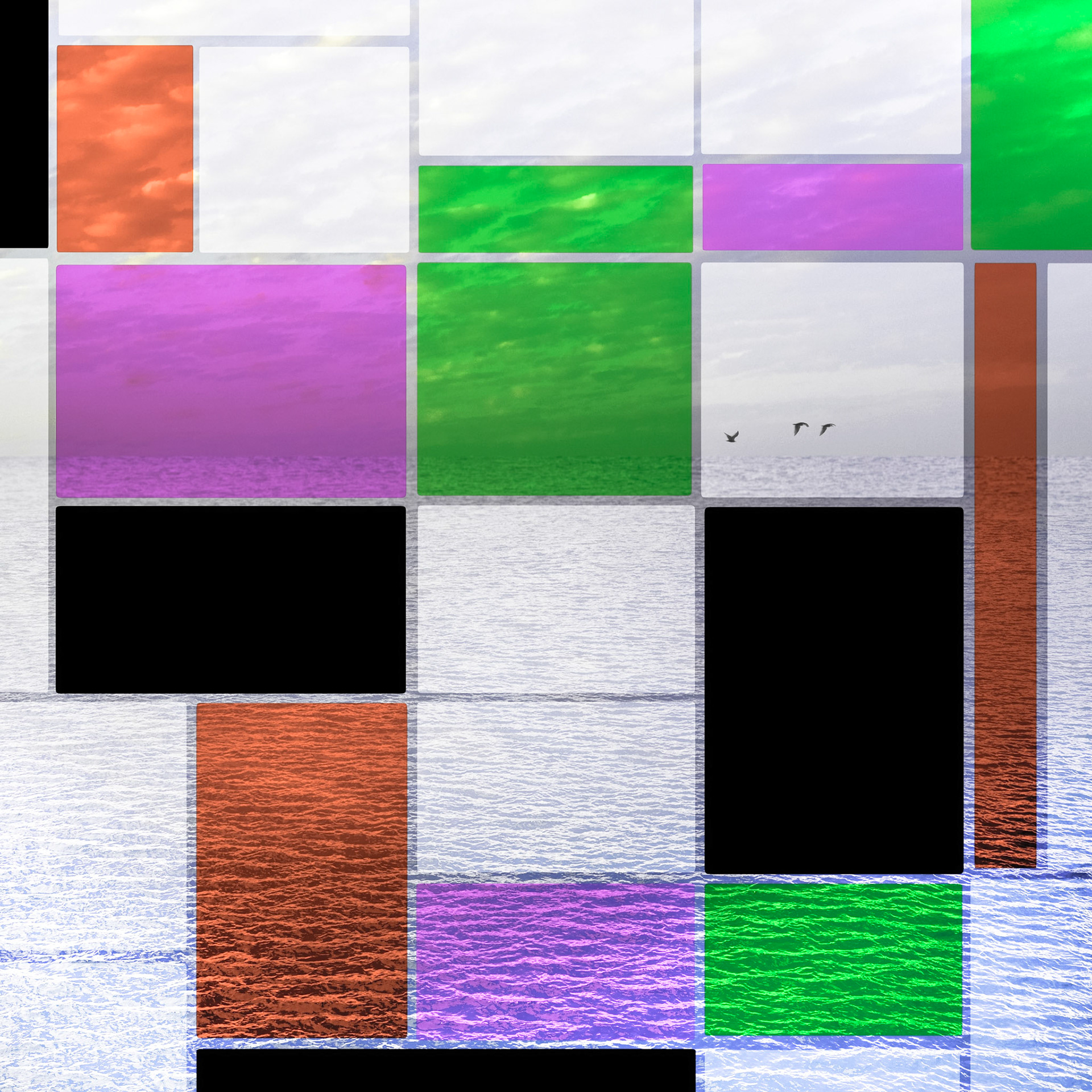 Sea Through my Mondrian Window