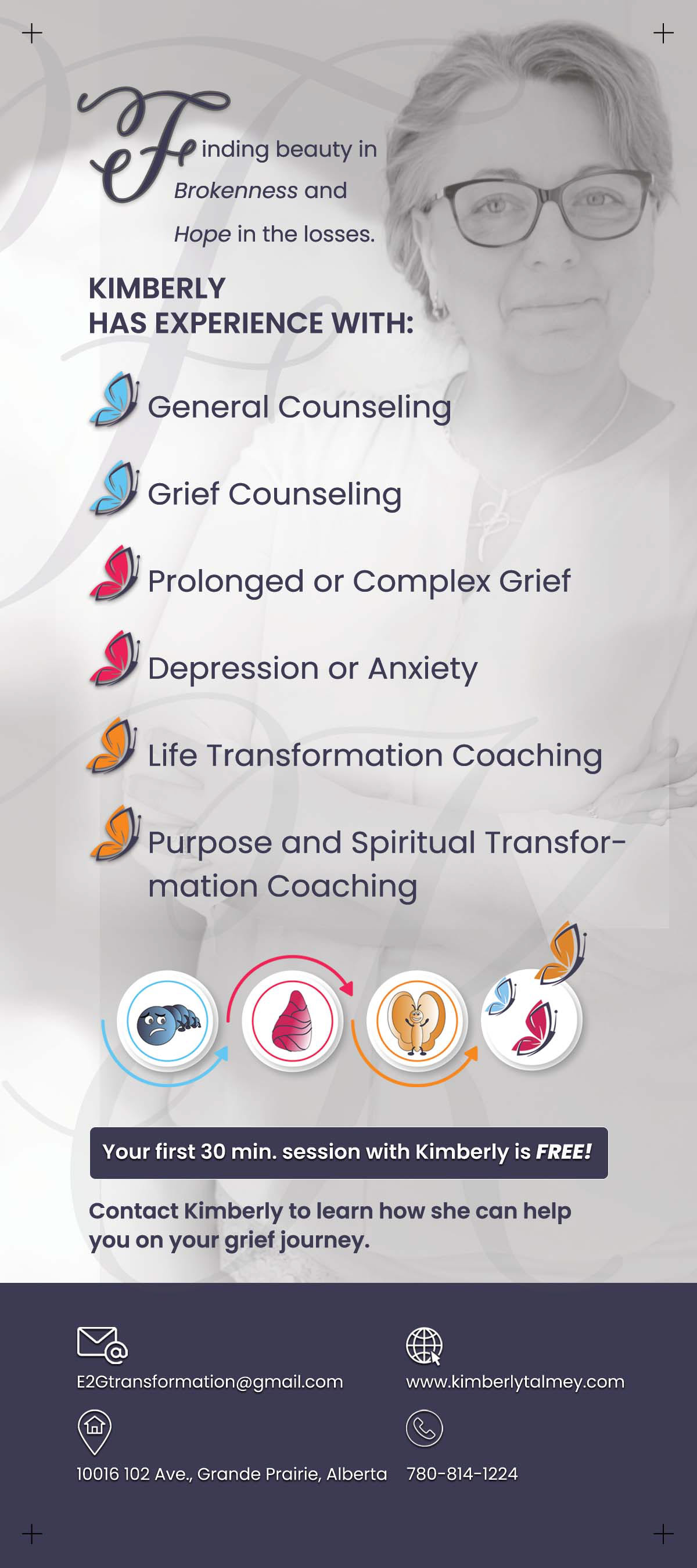 Grief Counselling Promo Flyer