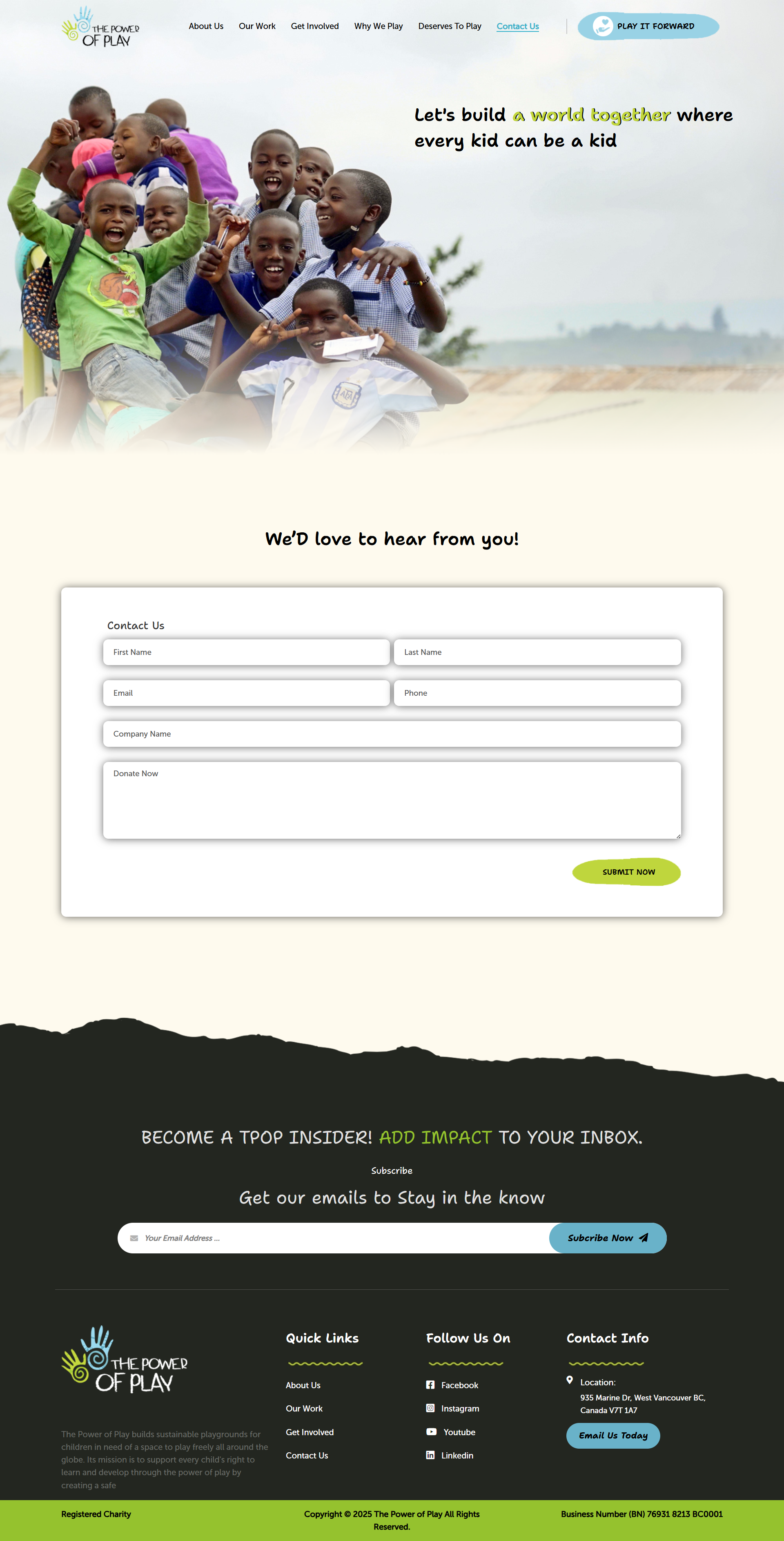 Contact Us — Contact page 