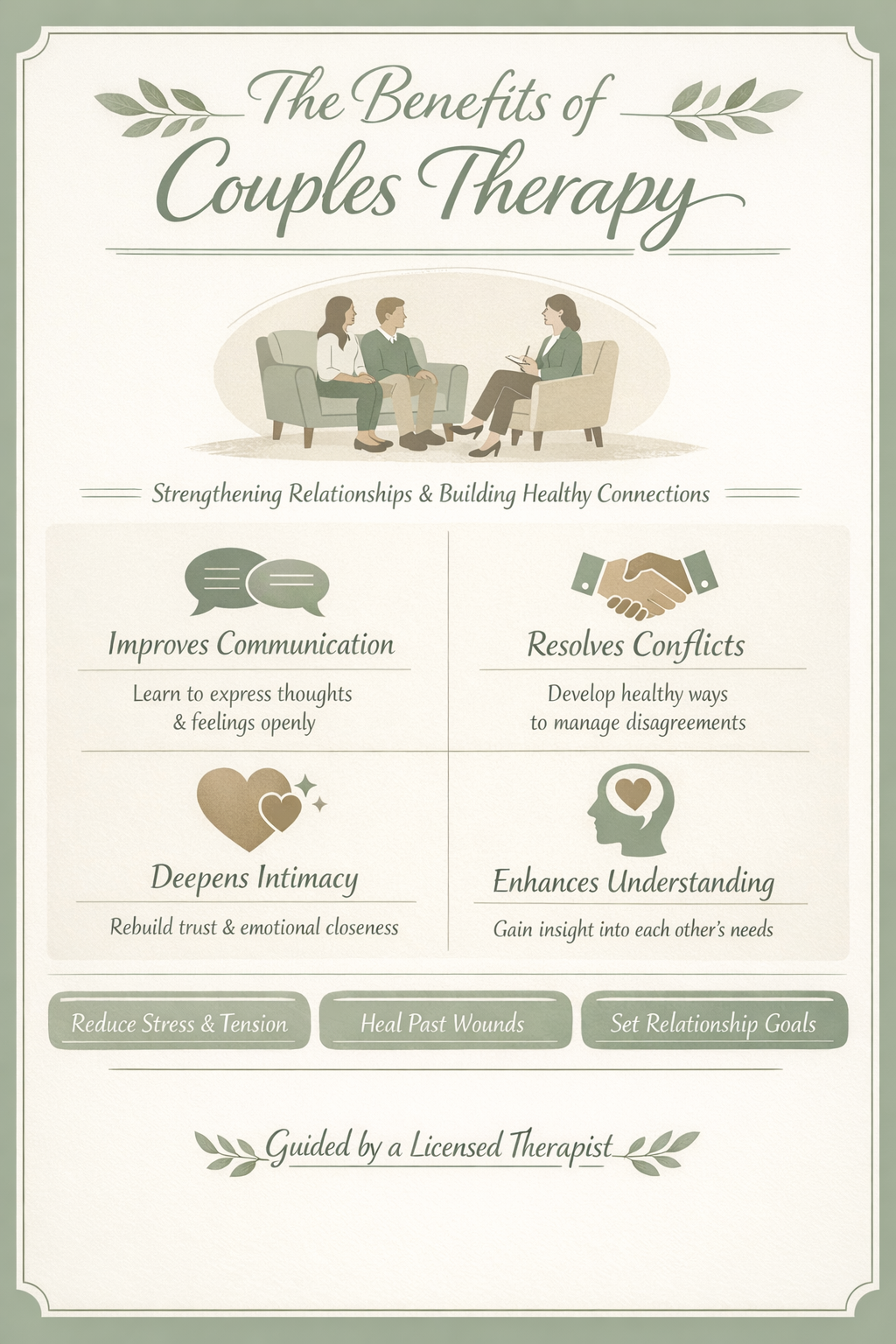 Couples Therapy — Infographic