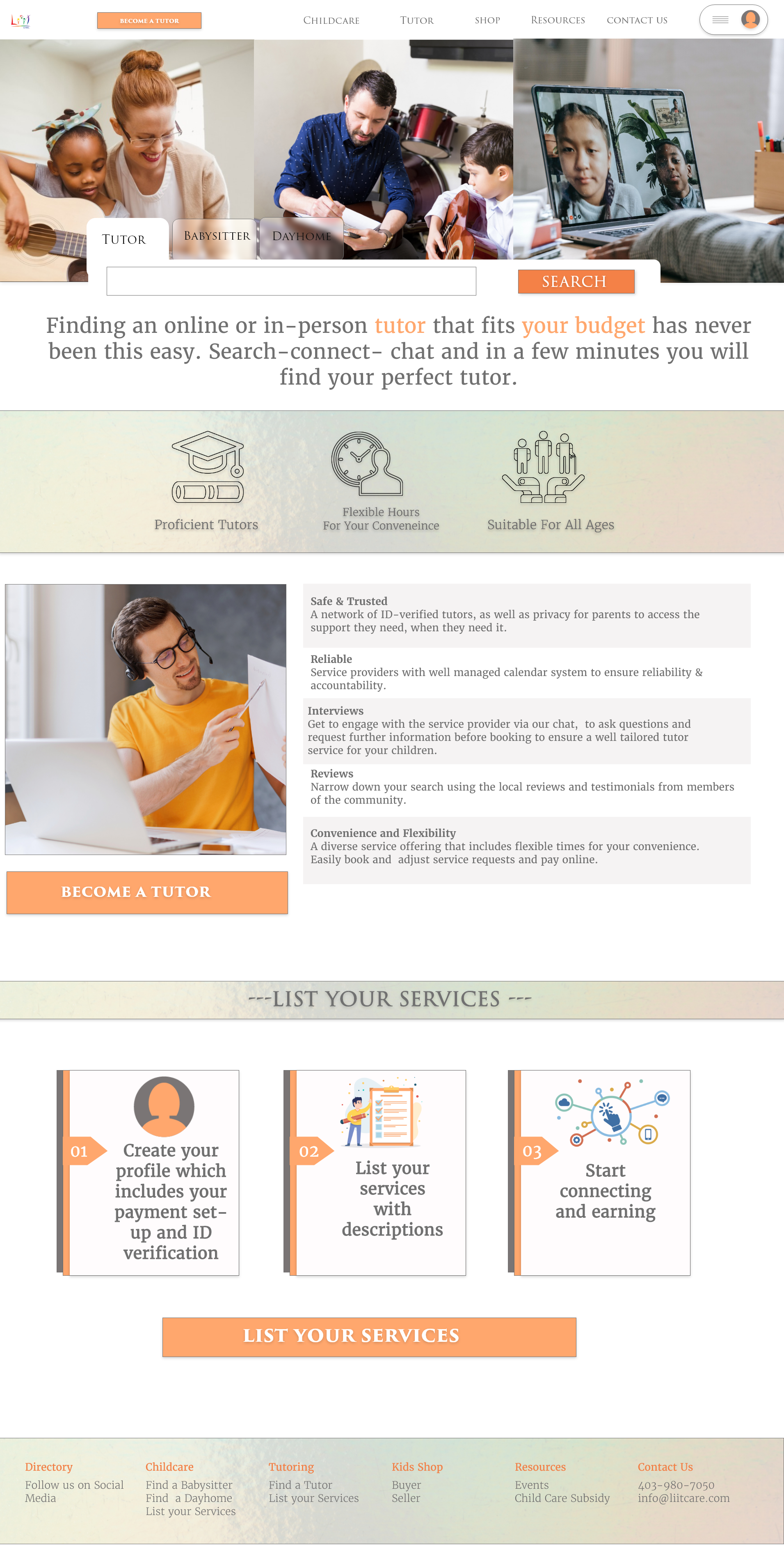 Day Home — Day home listing page redesign