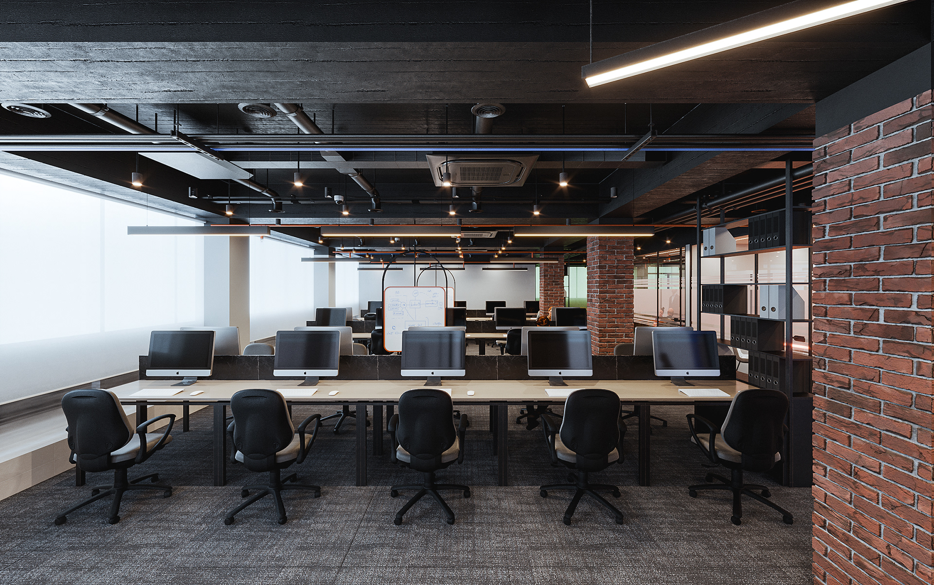 working zone- workstations