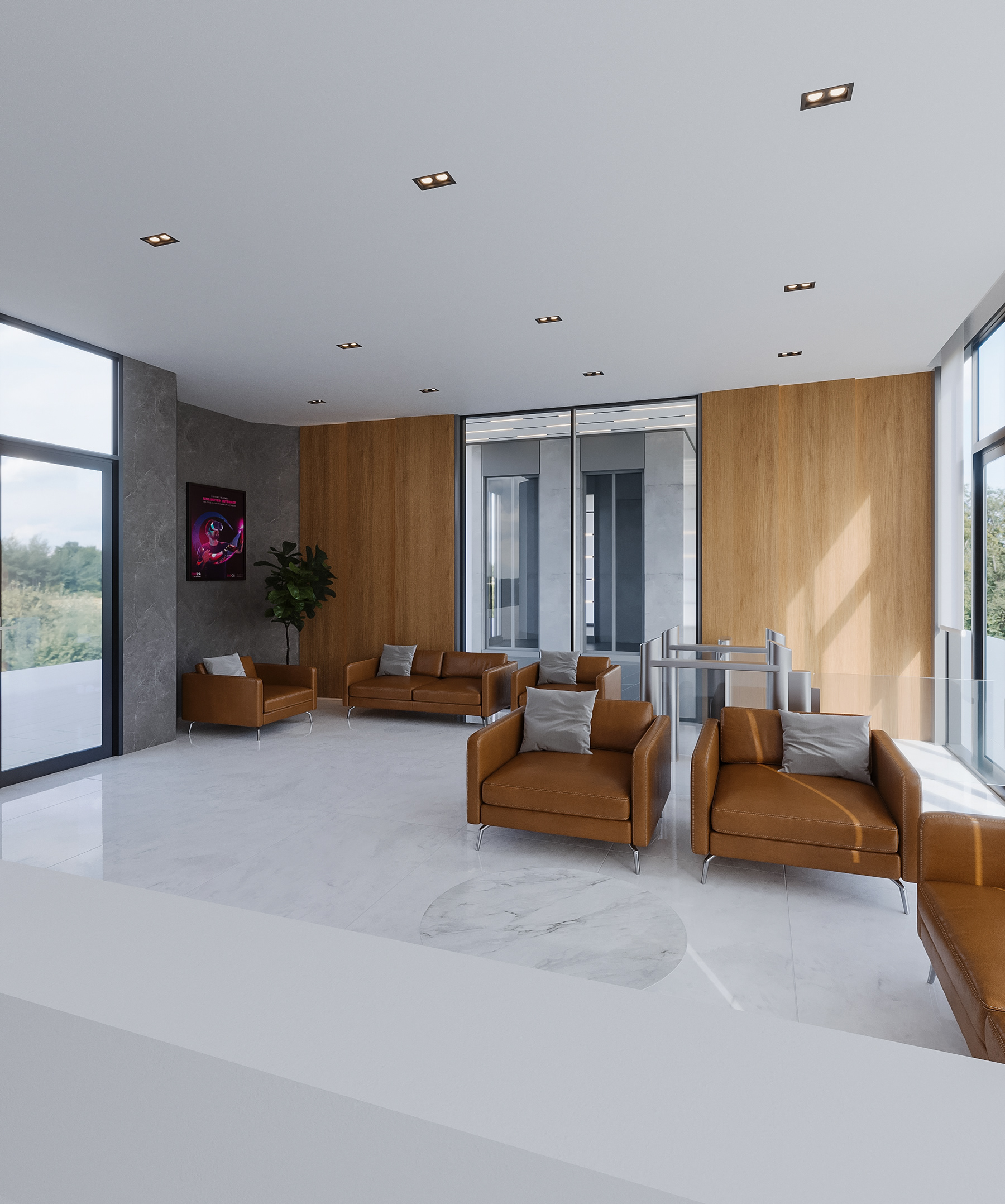 Reception Waiting Area