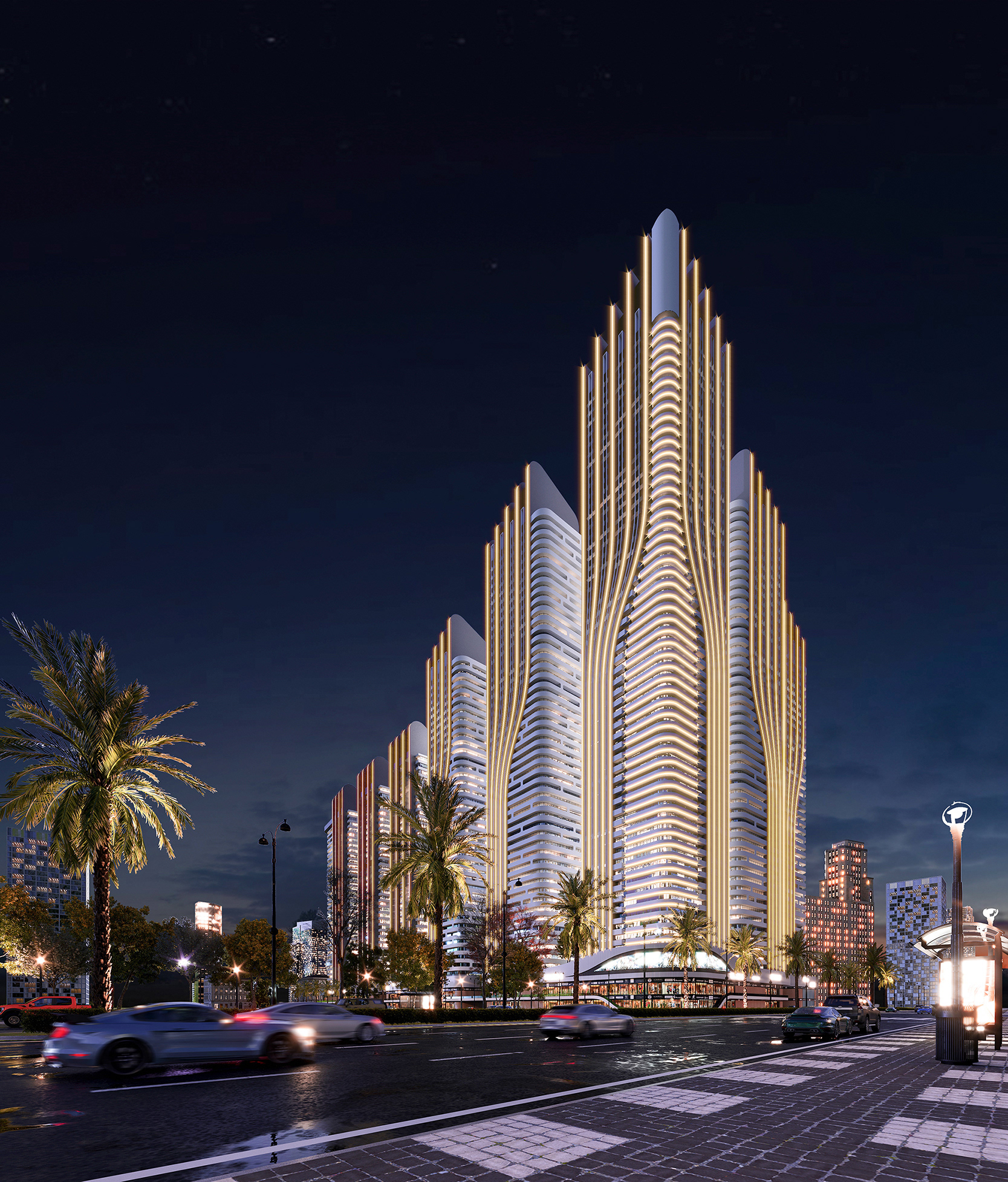 www.partnerstudio.design - Erbil Heart Towers