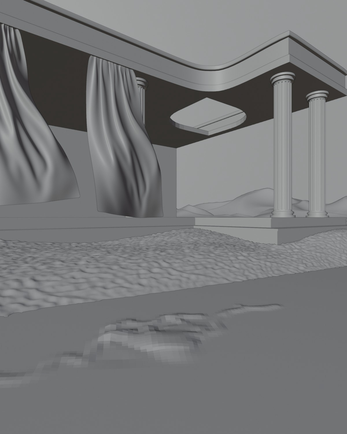 The assets shown in this image were modelled by myself