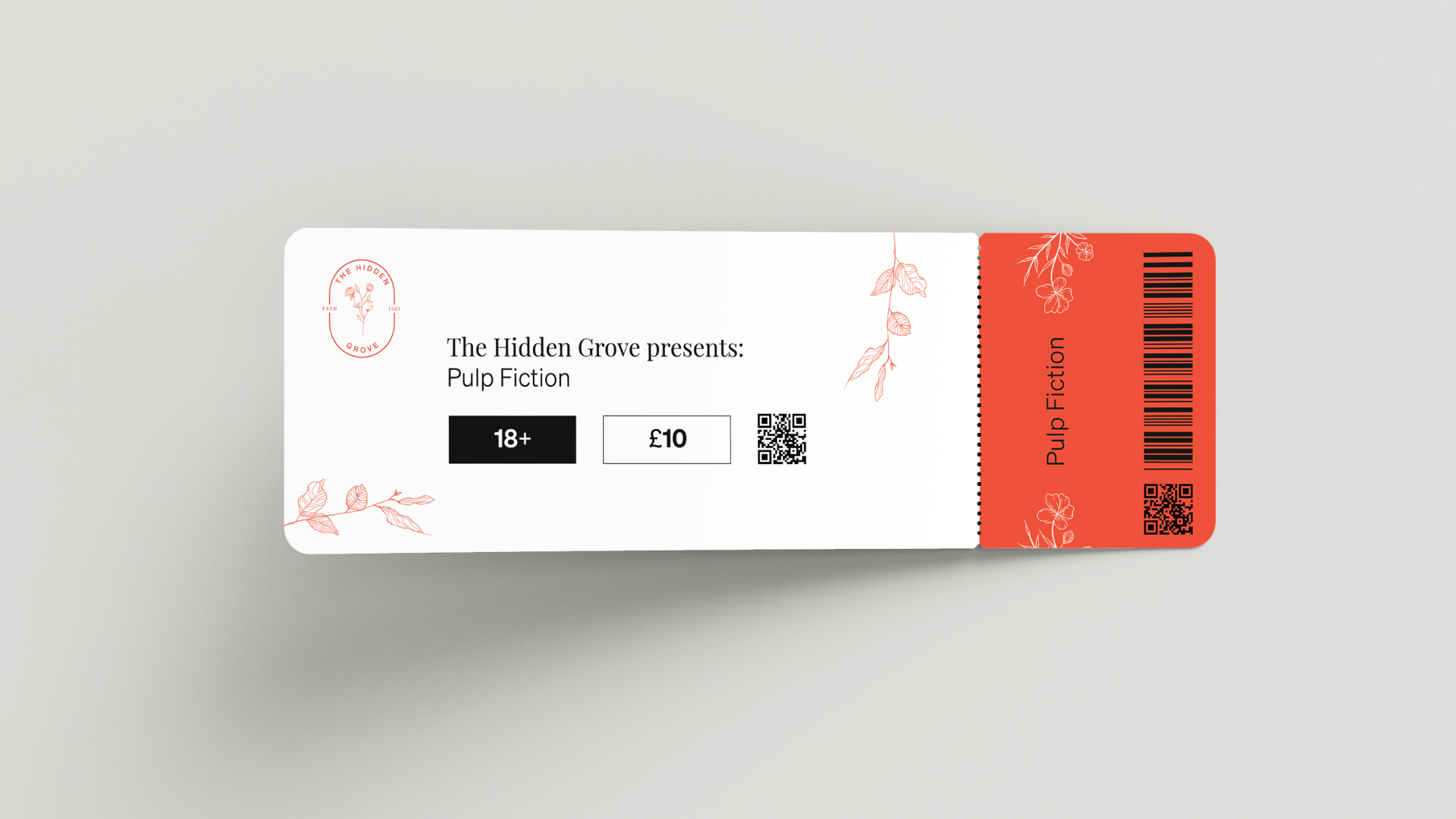 Physical Tickets for Outdoor Cinema Events
