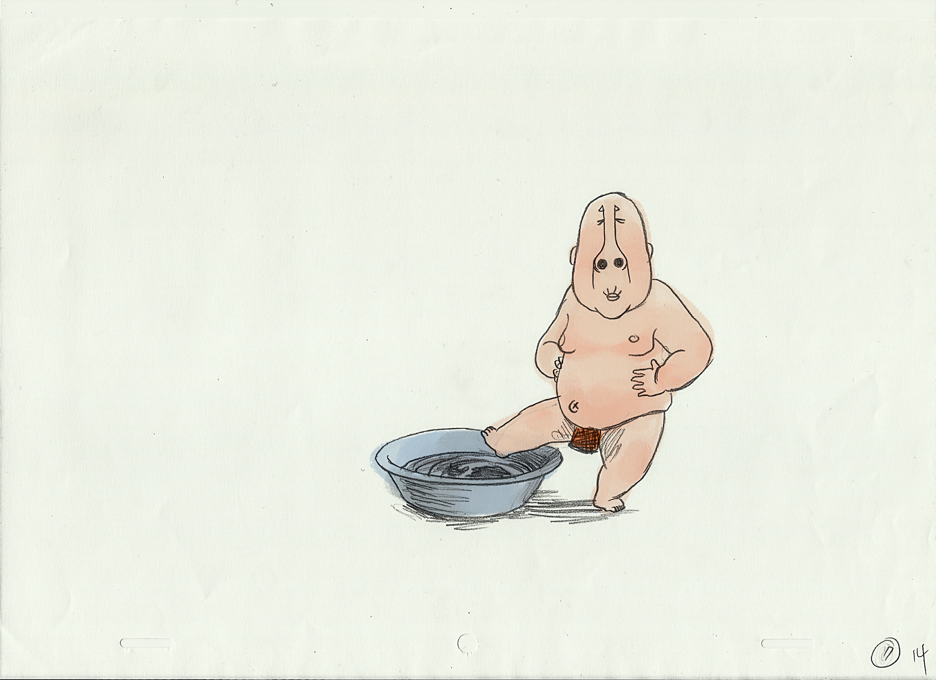 上色