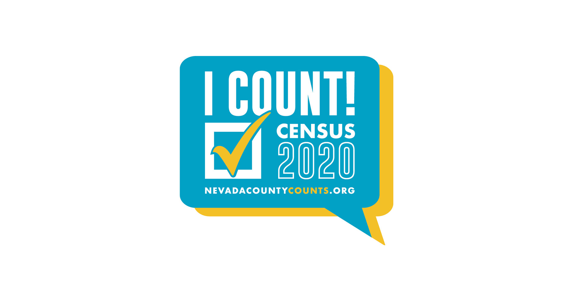 I Count! Census 2020 Logo full color