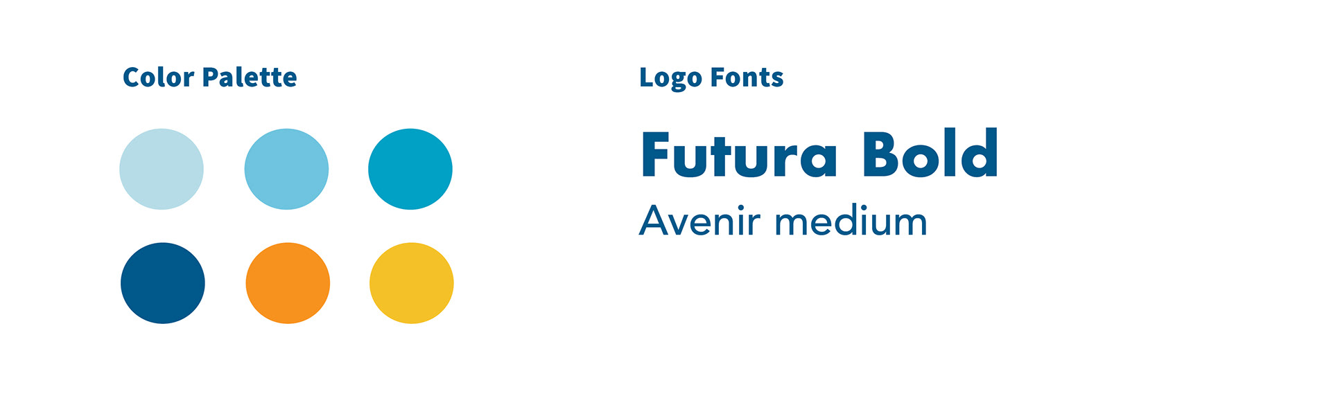 211 Connecting Point color palette & logo fonts