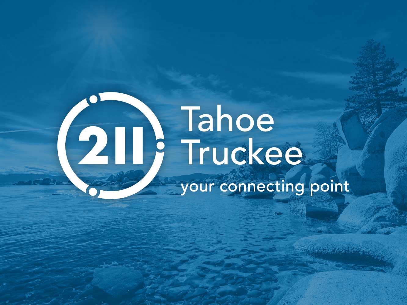 211 Tahoe Truckee | White Logo