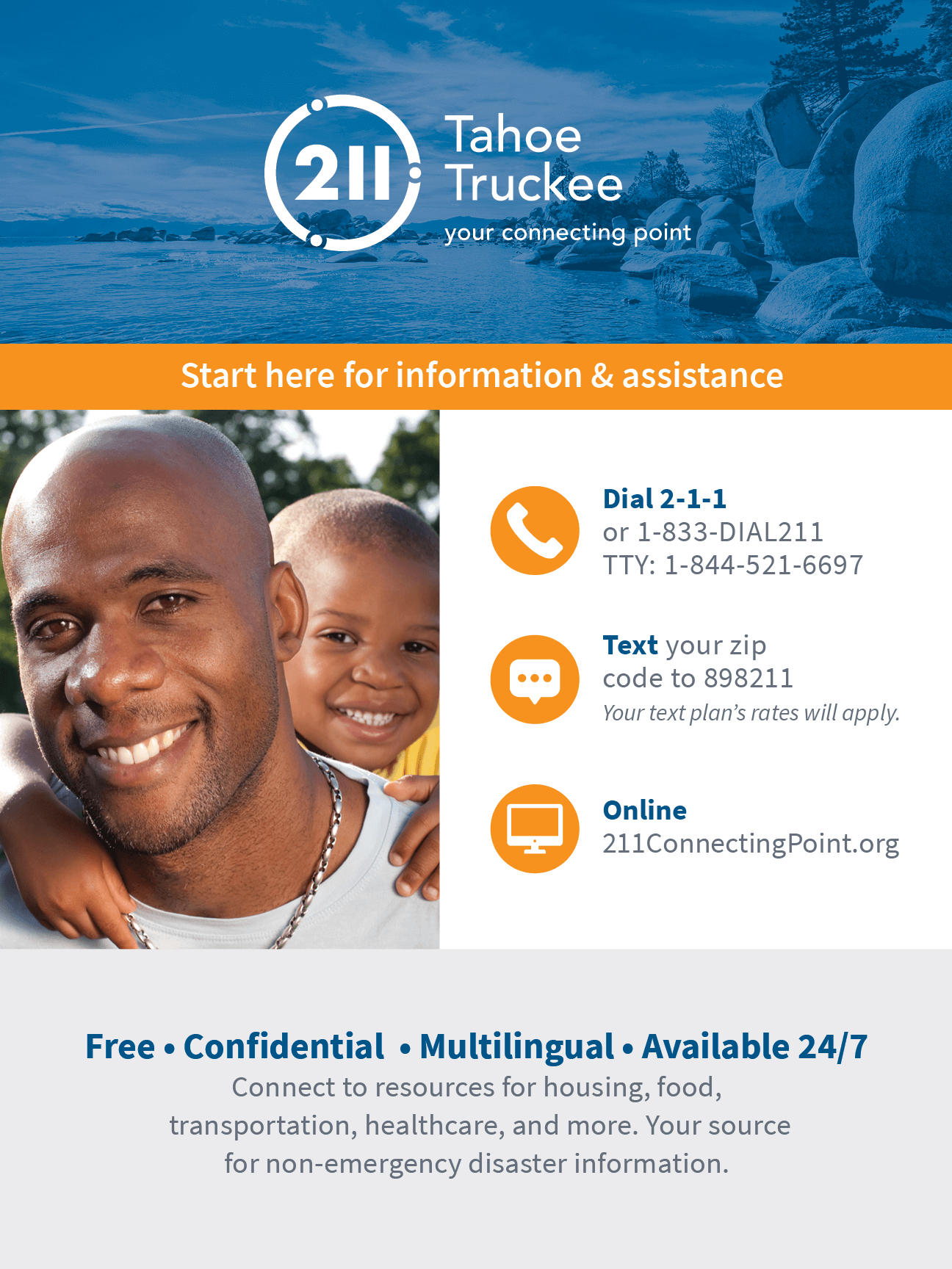 211 Tahoe Truckee | English