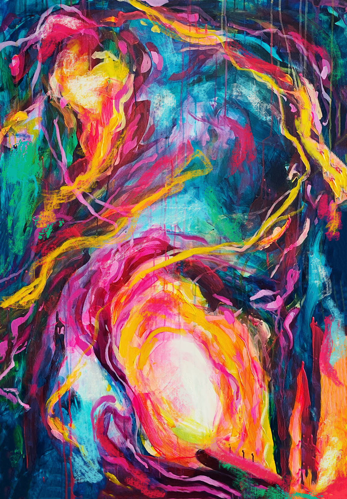 AWAKENING 80x70 cm