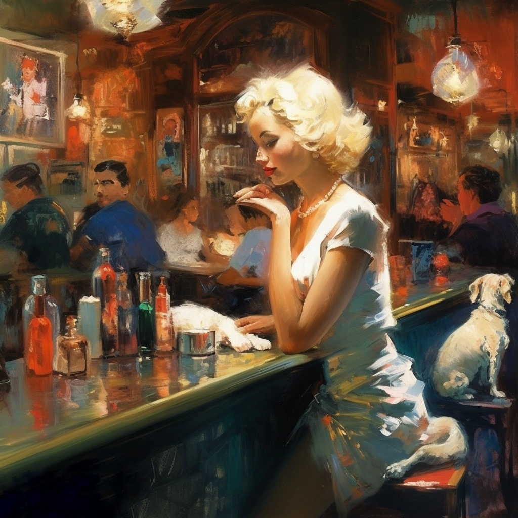 BAR 2 60x60 cm (Oil)