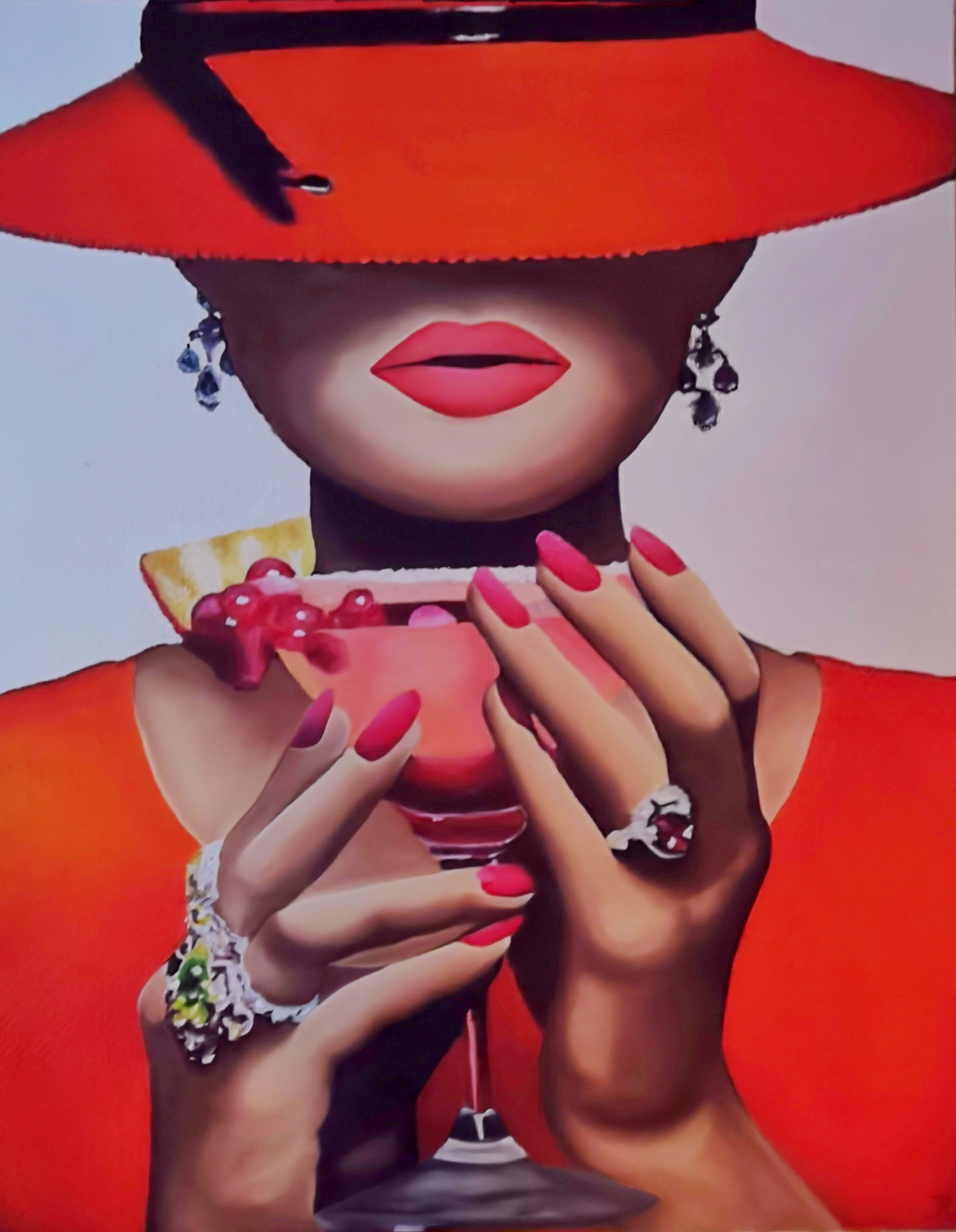 Lady Marmalade 120x90 cm Oil and Acryl on Canvas