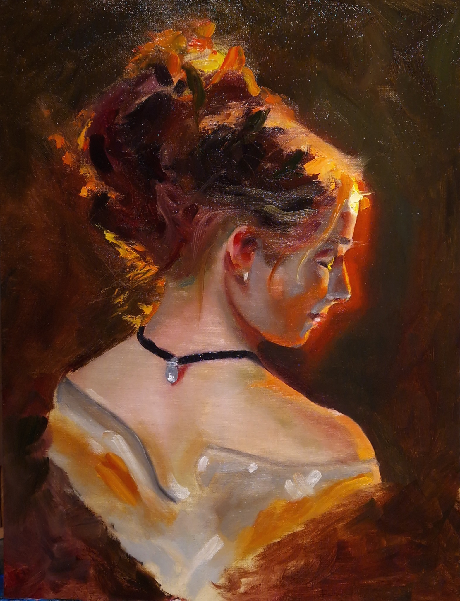 THE GLOW OF GRACE 40x30 cm (Oil painting)