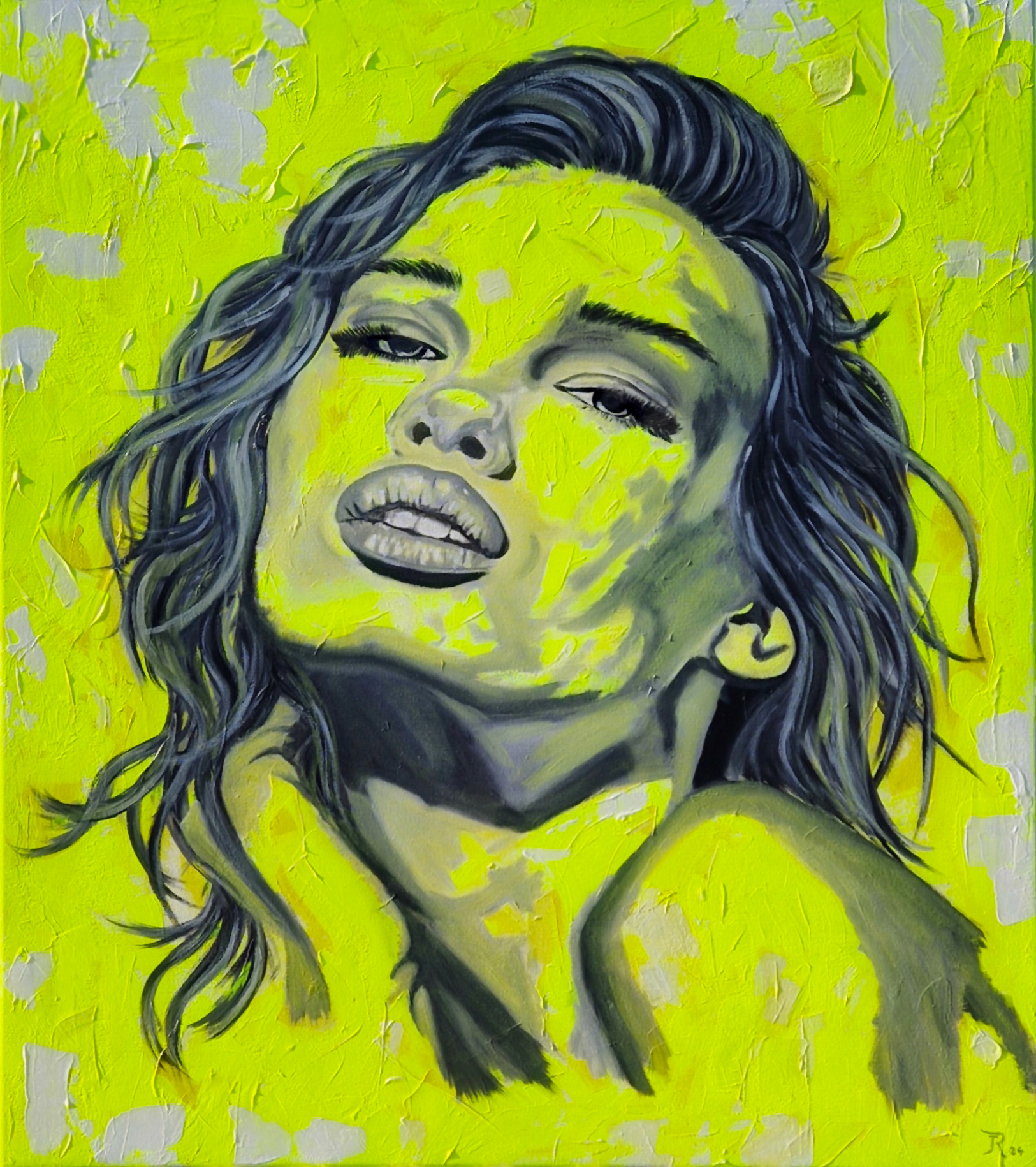 EARTH 80x70 cm (Oil painting)