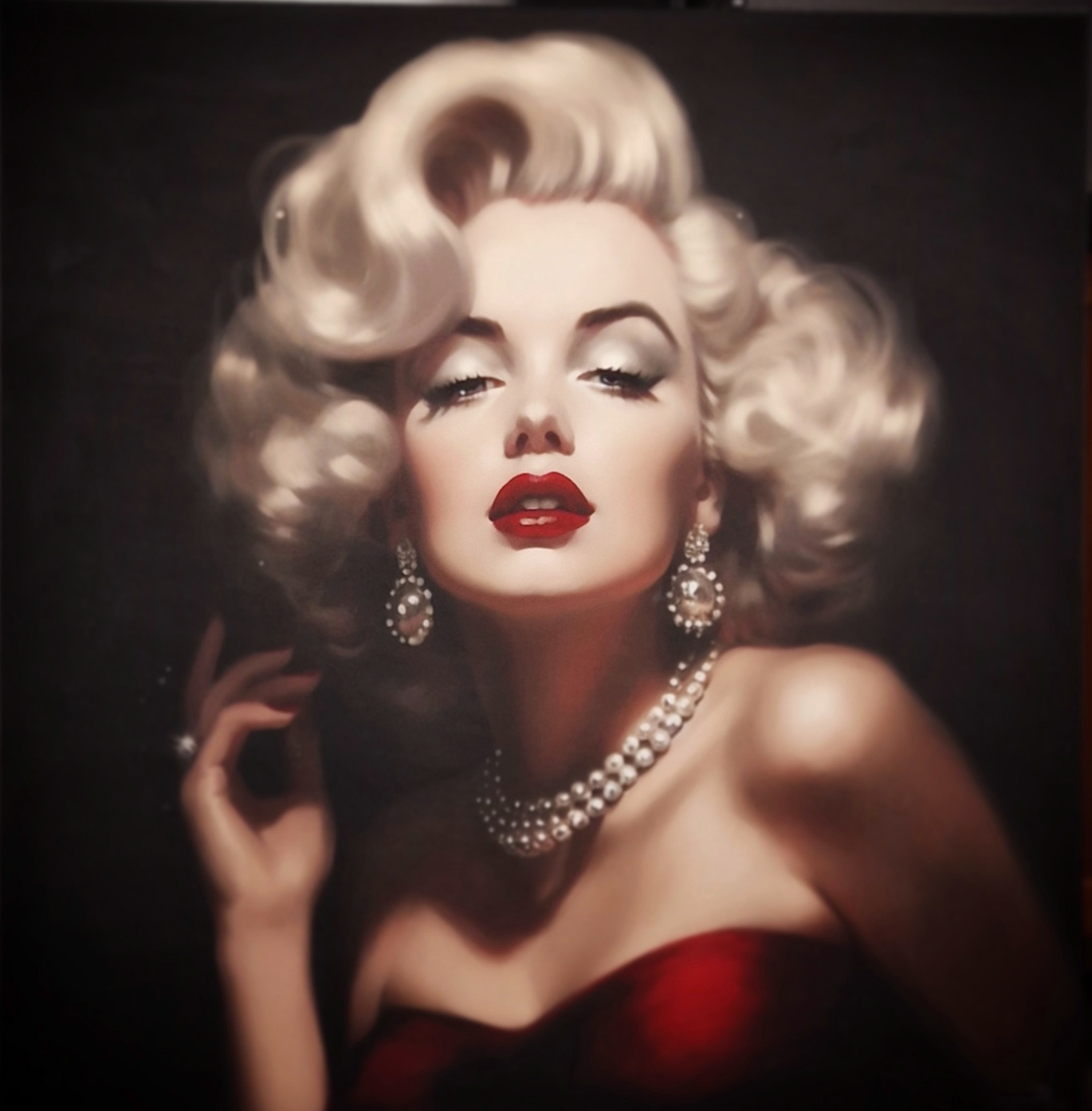 SHINE BRIGHTER 140x140 cm (Airbrush and Acrylic)
