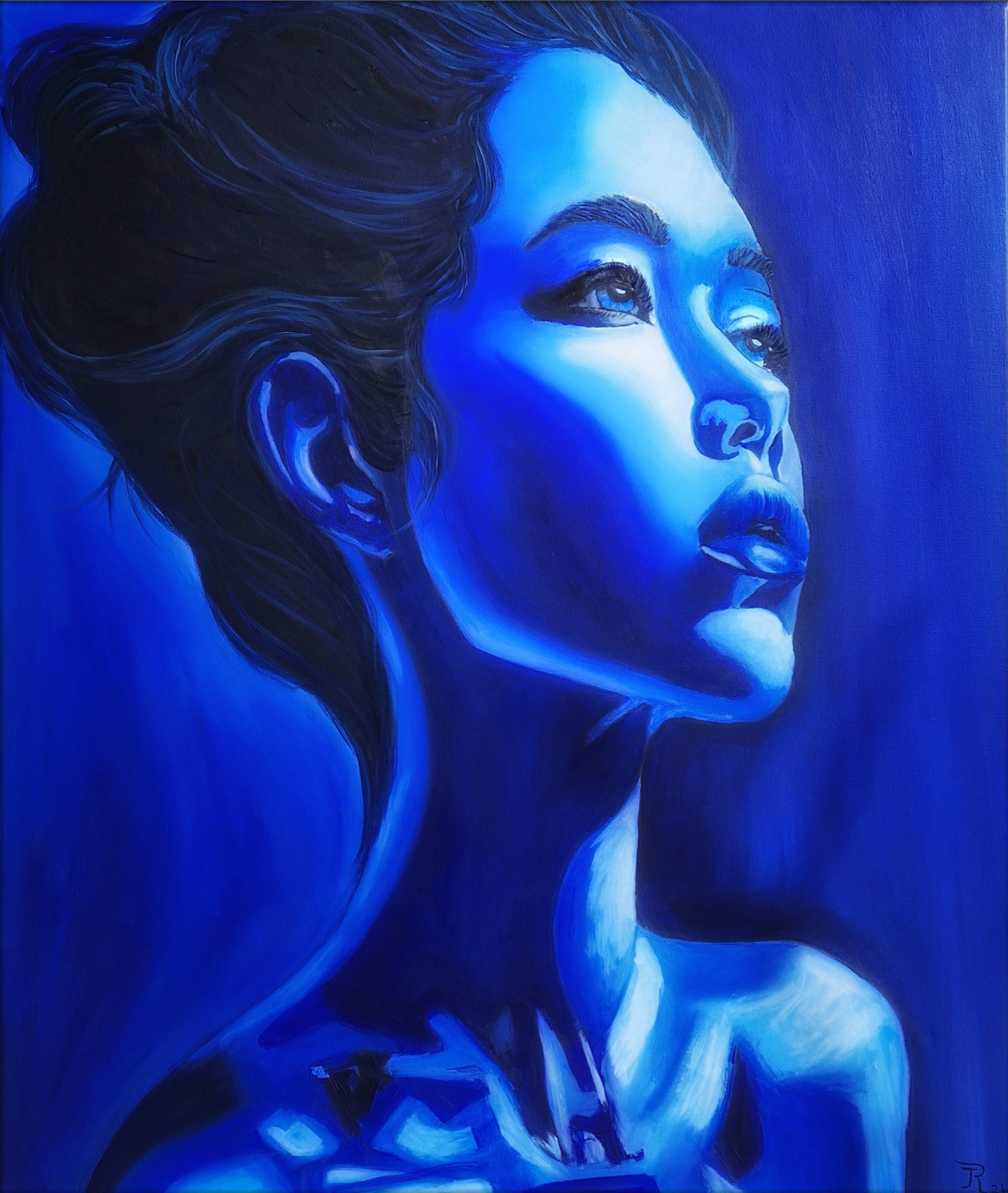 AIR 80x70 cm  (Oil painting)