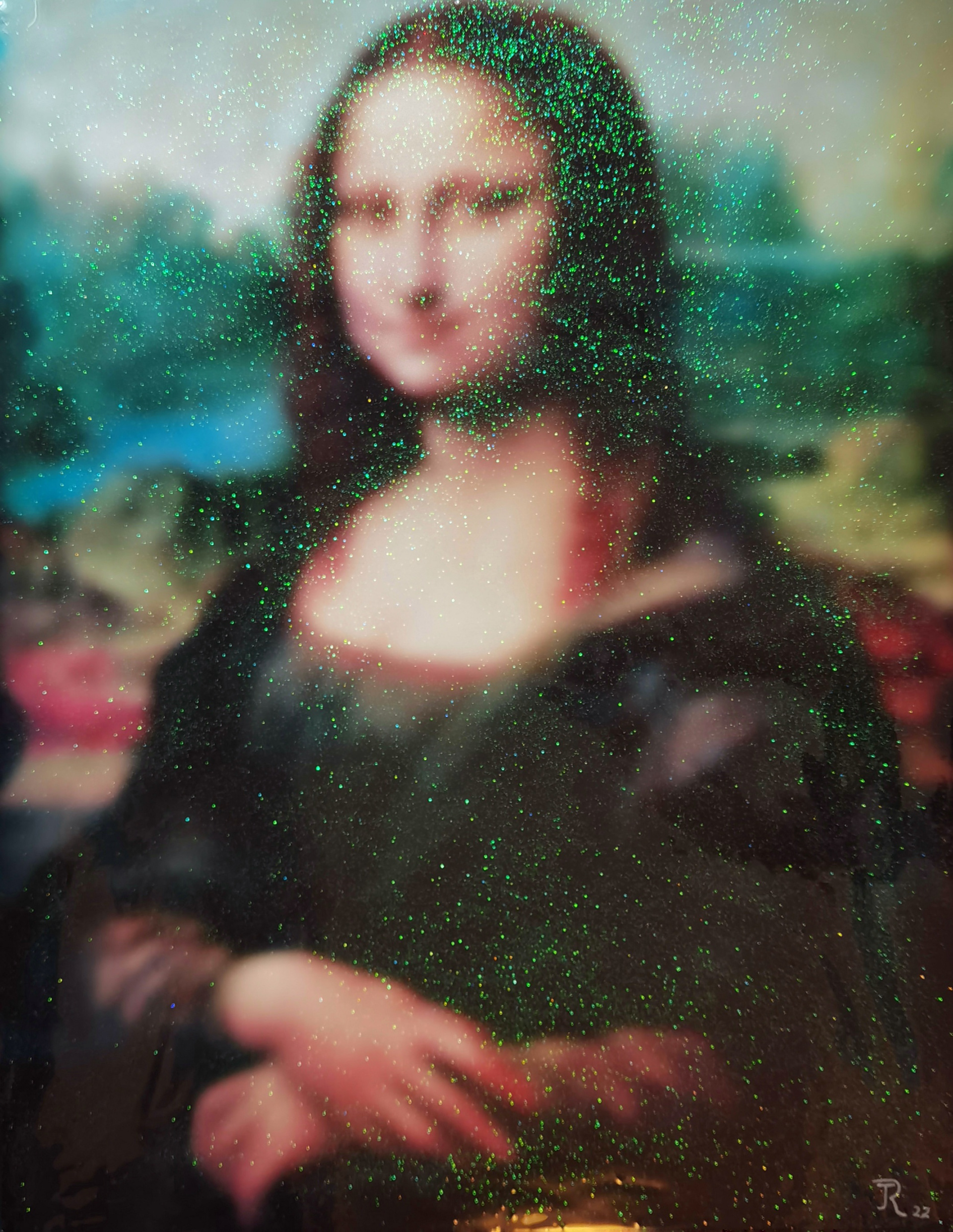La Gioconda 80x60 cm Airbrush