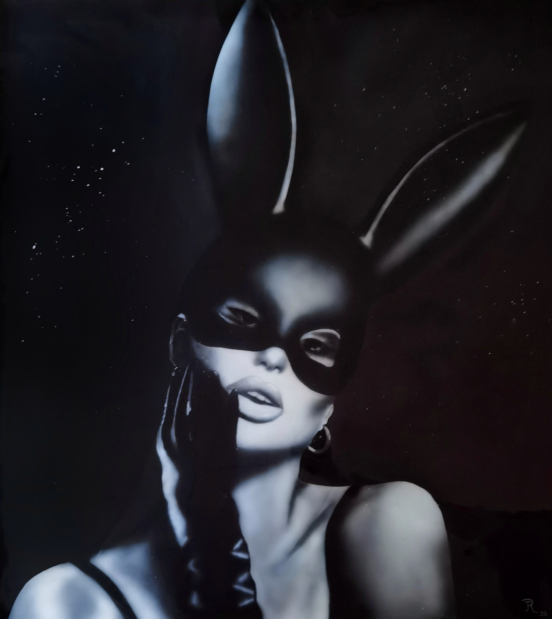 Bunny 100x80 cm Oil on Canvas
