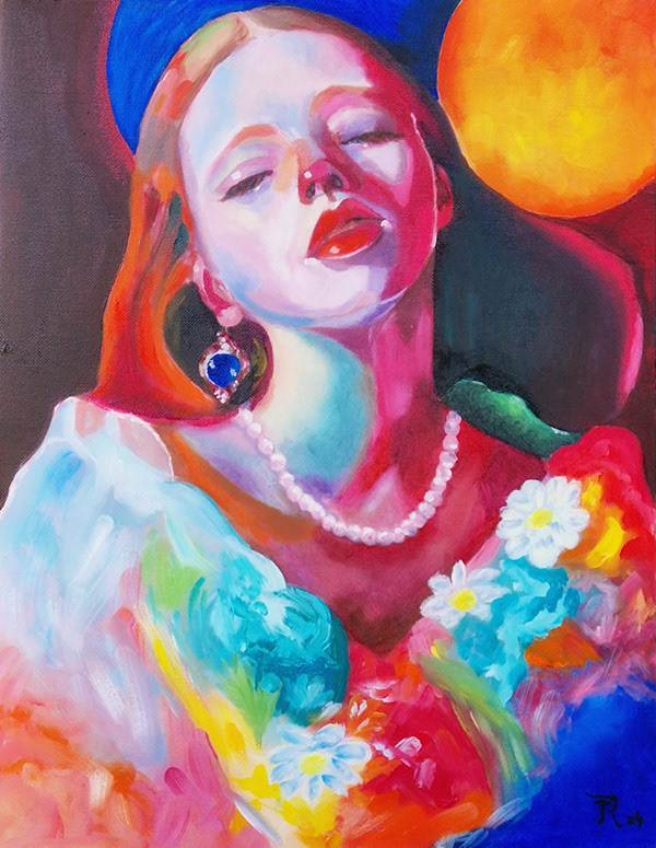 SUNRISE OT THE SOUL 30x25 cm (Oil painting)