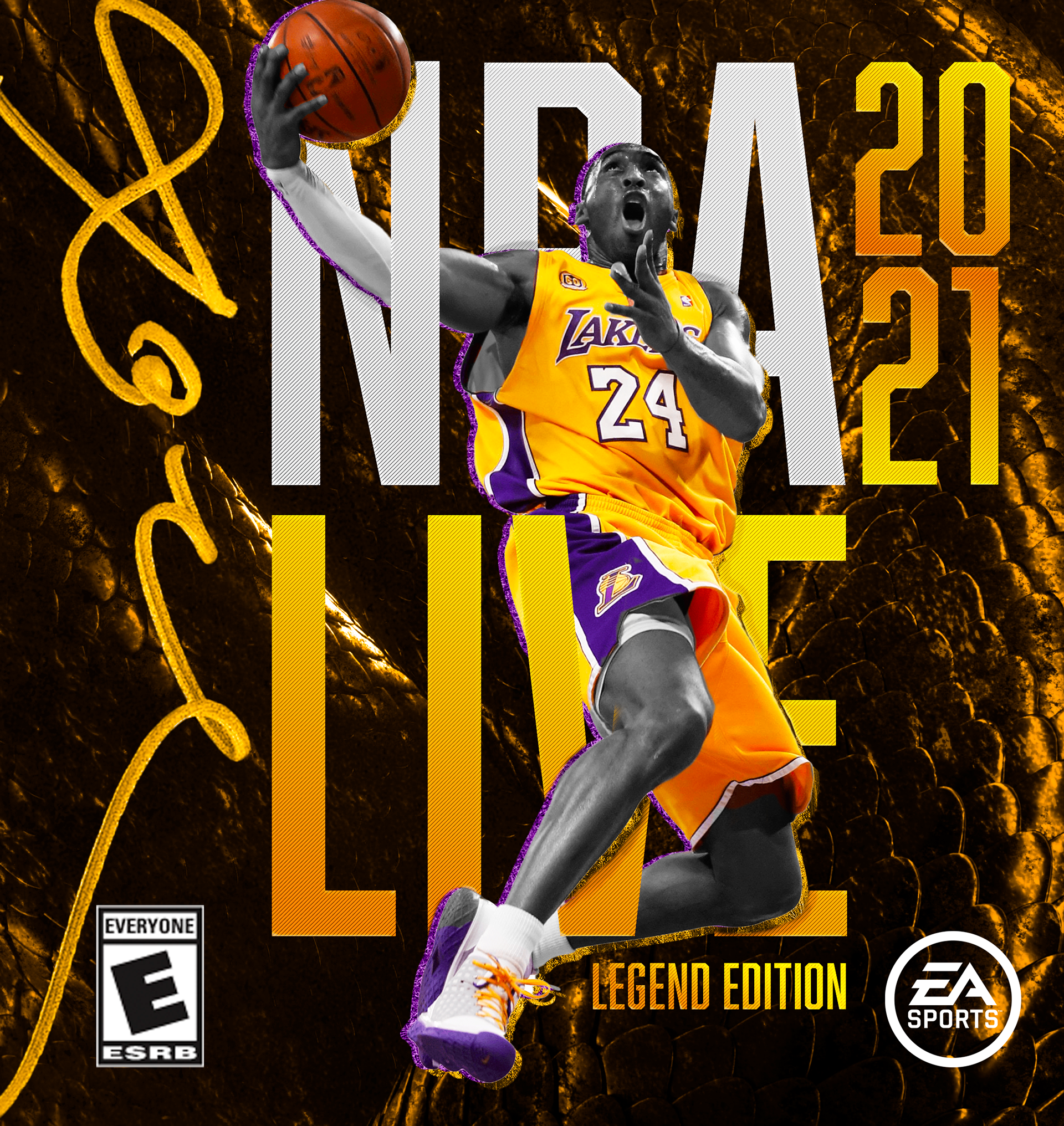 Brian Moleres NBA Live 2021 Kobe Concept Cover