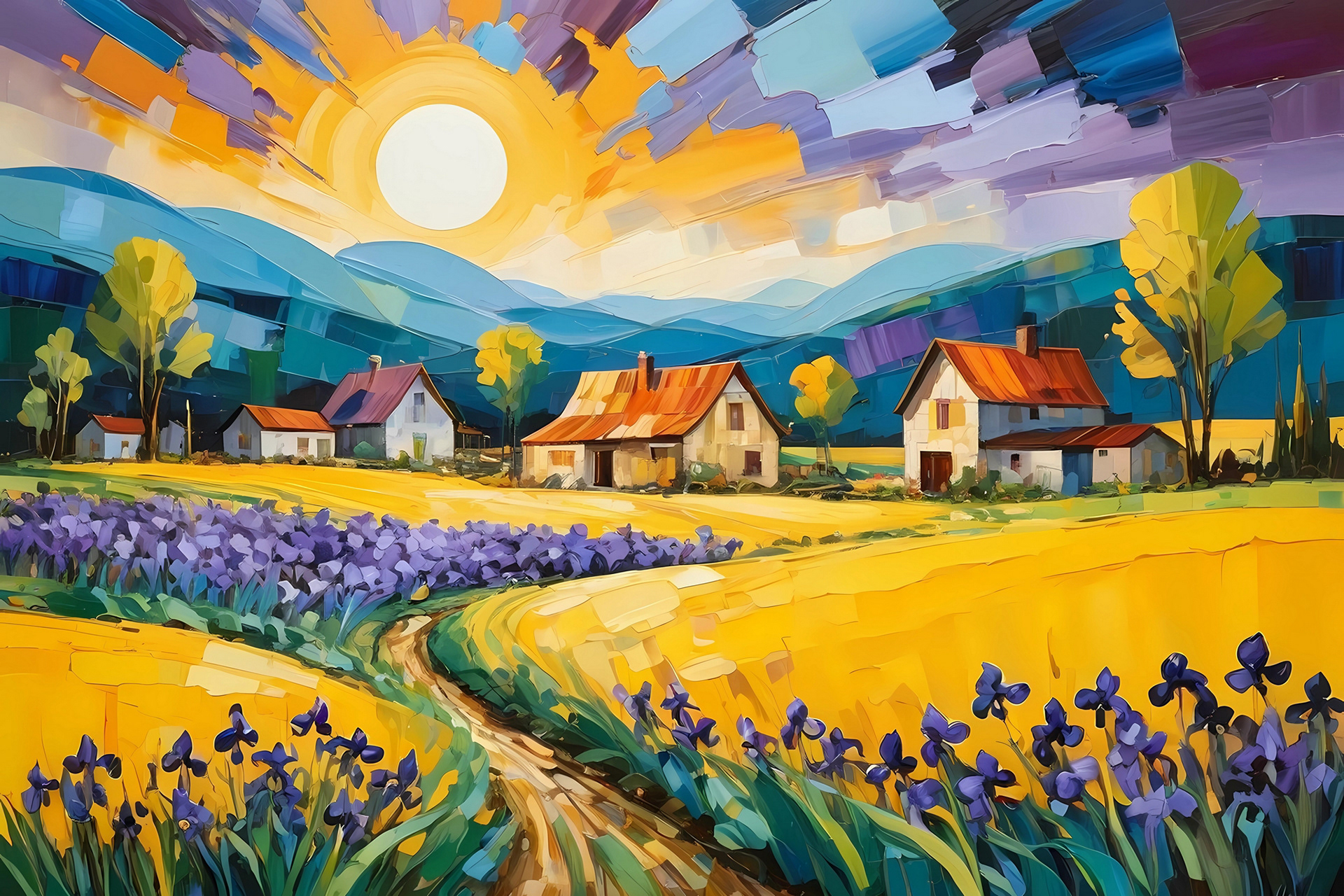 Paseando por las afueras