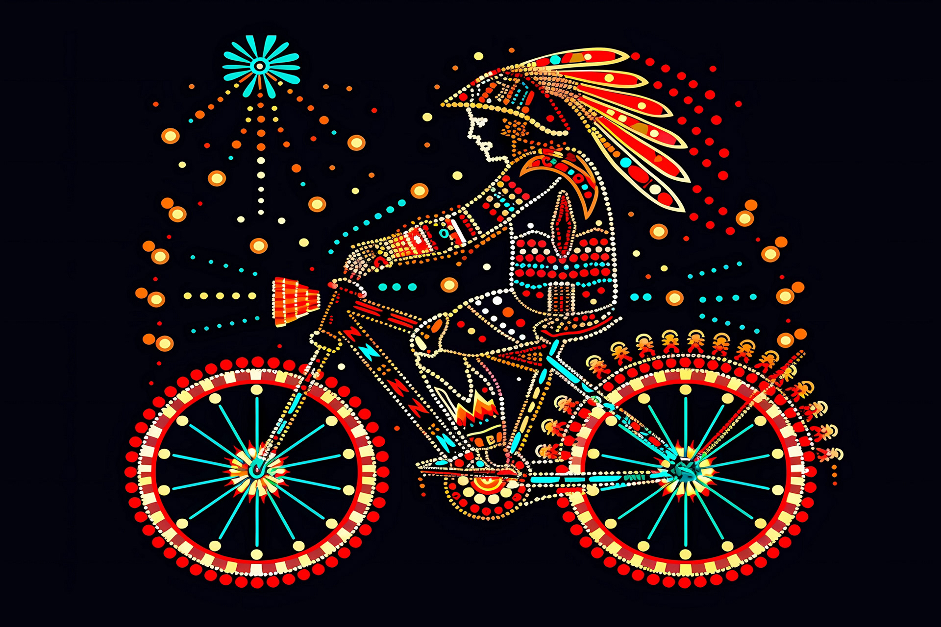 Voy a dar un paseo en bici