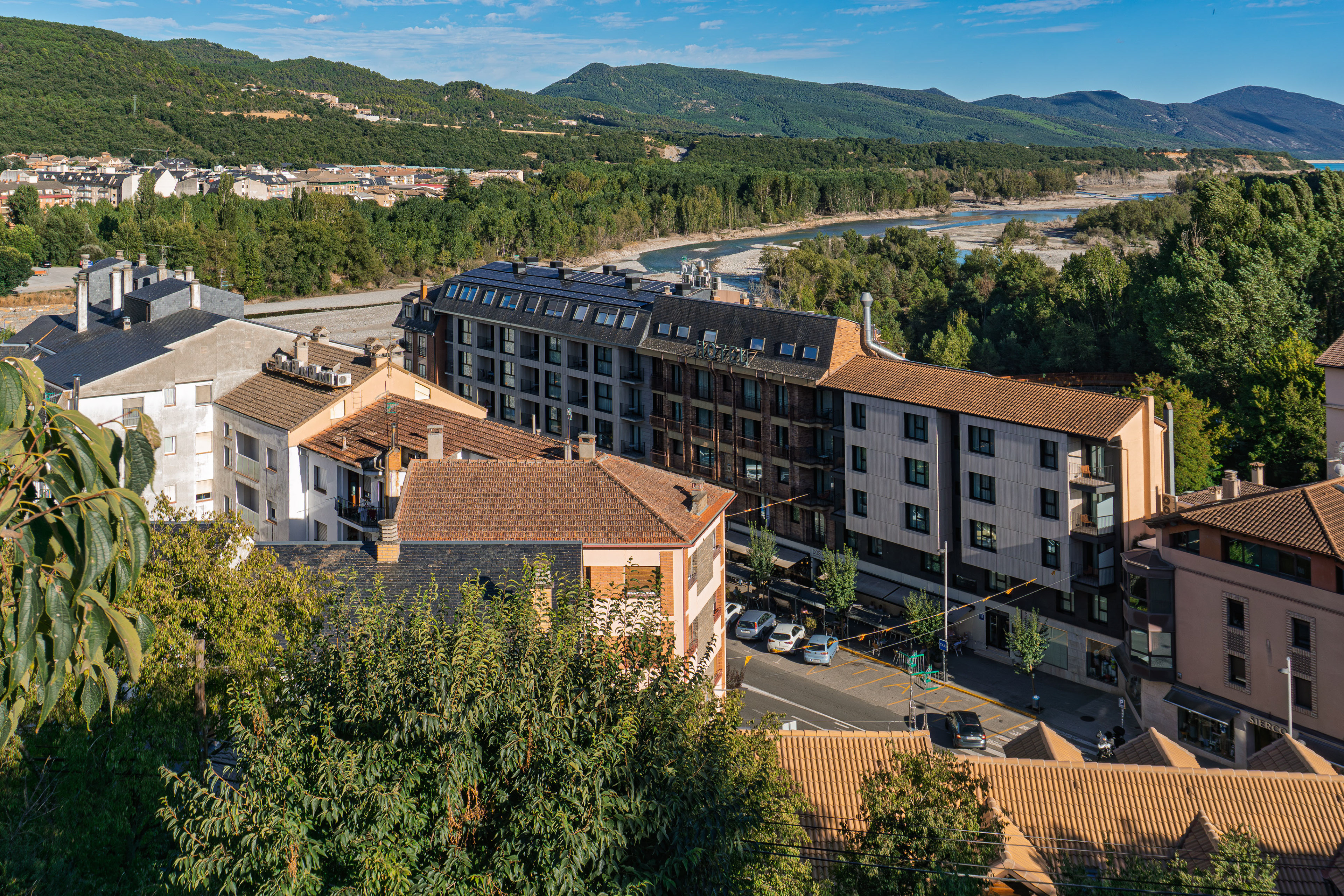 La parte nueva de Ainsa