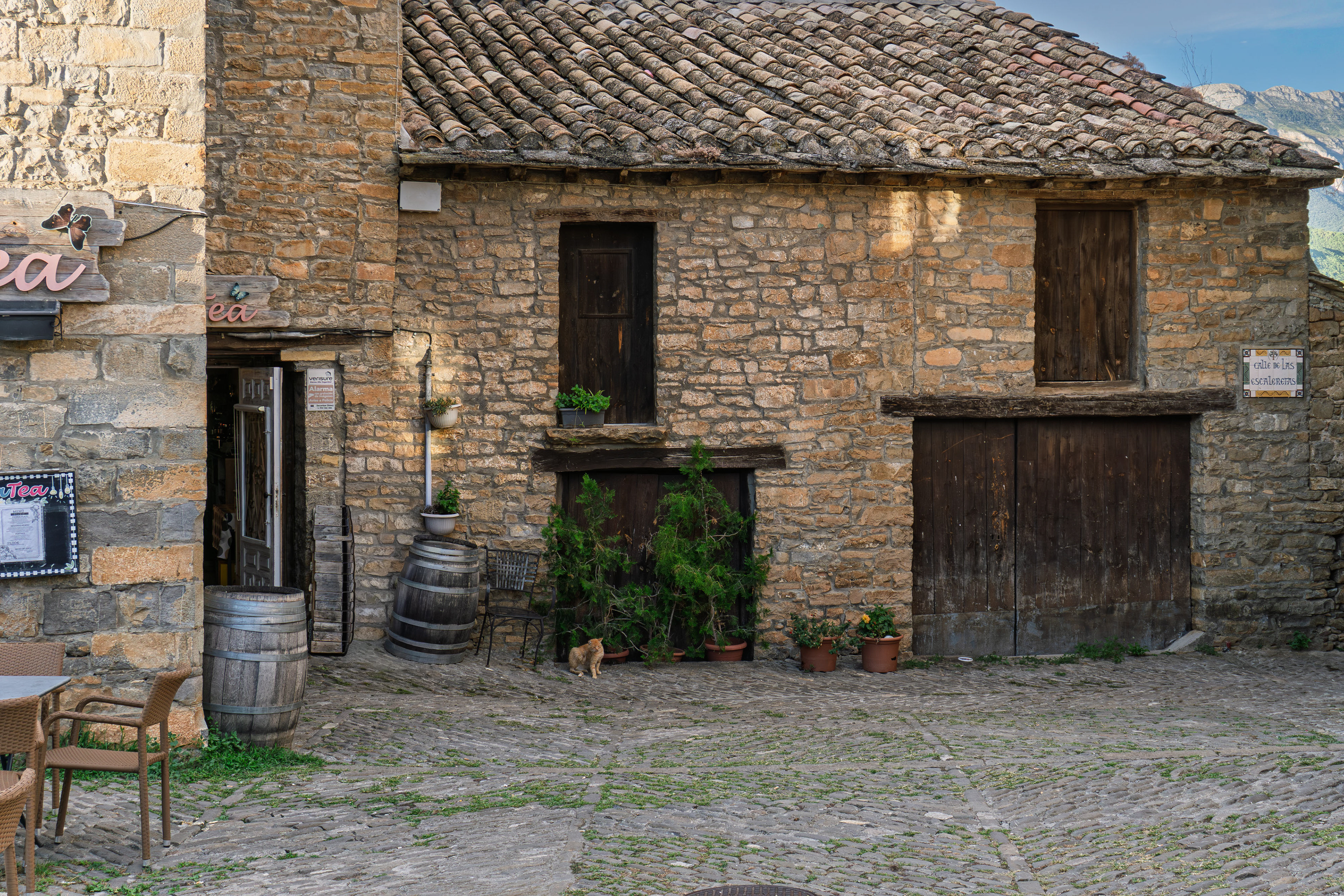 Saliendo de la Plaza Mayor