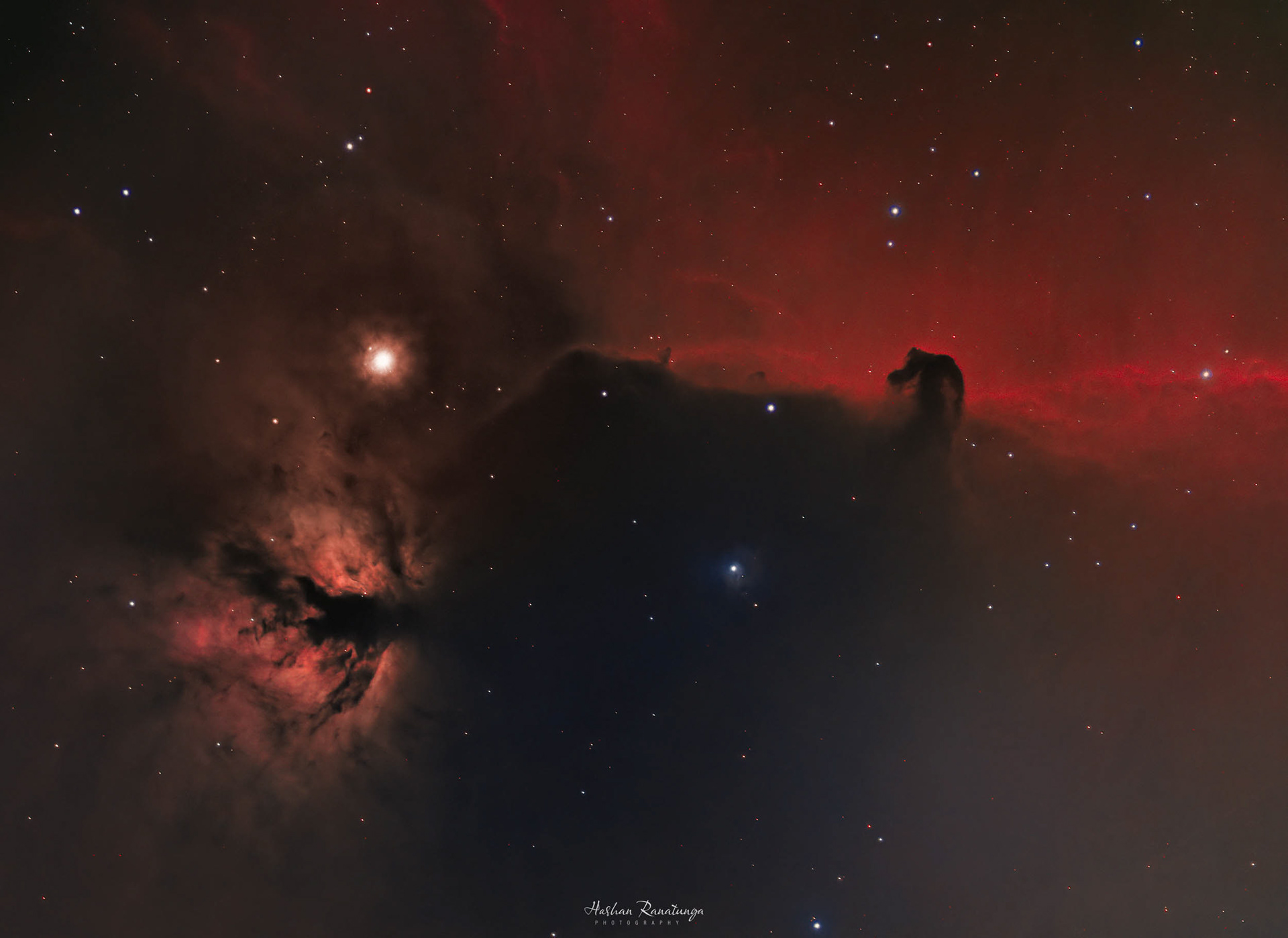 IC434 Horsehead & Flame Nebulae