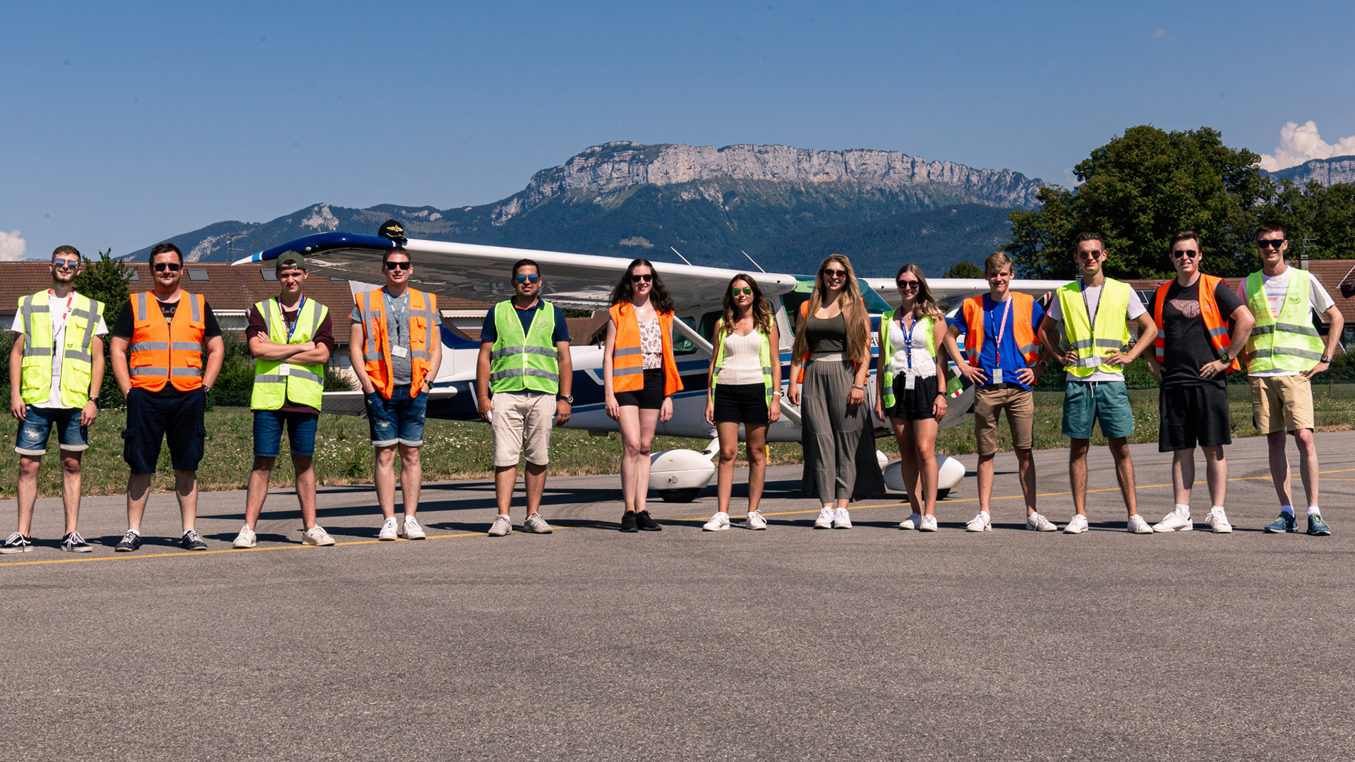 The 2020 Annecy crew.