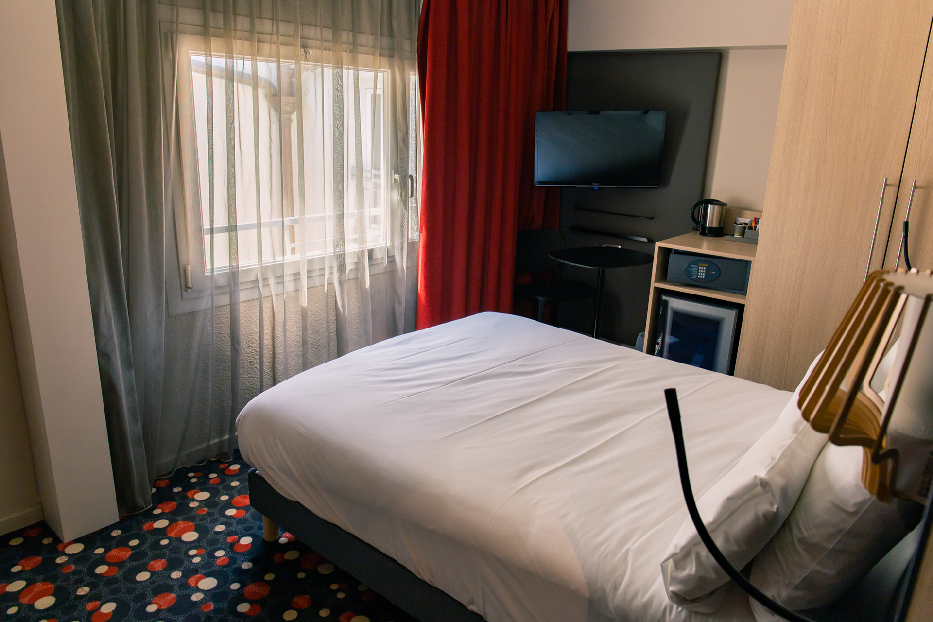 The first glimpse into the room.