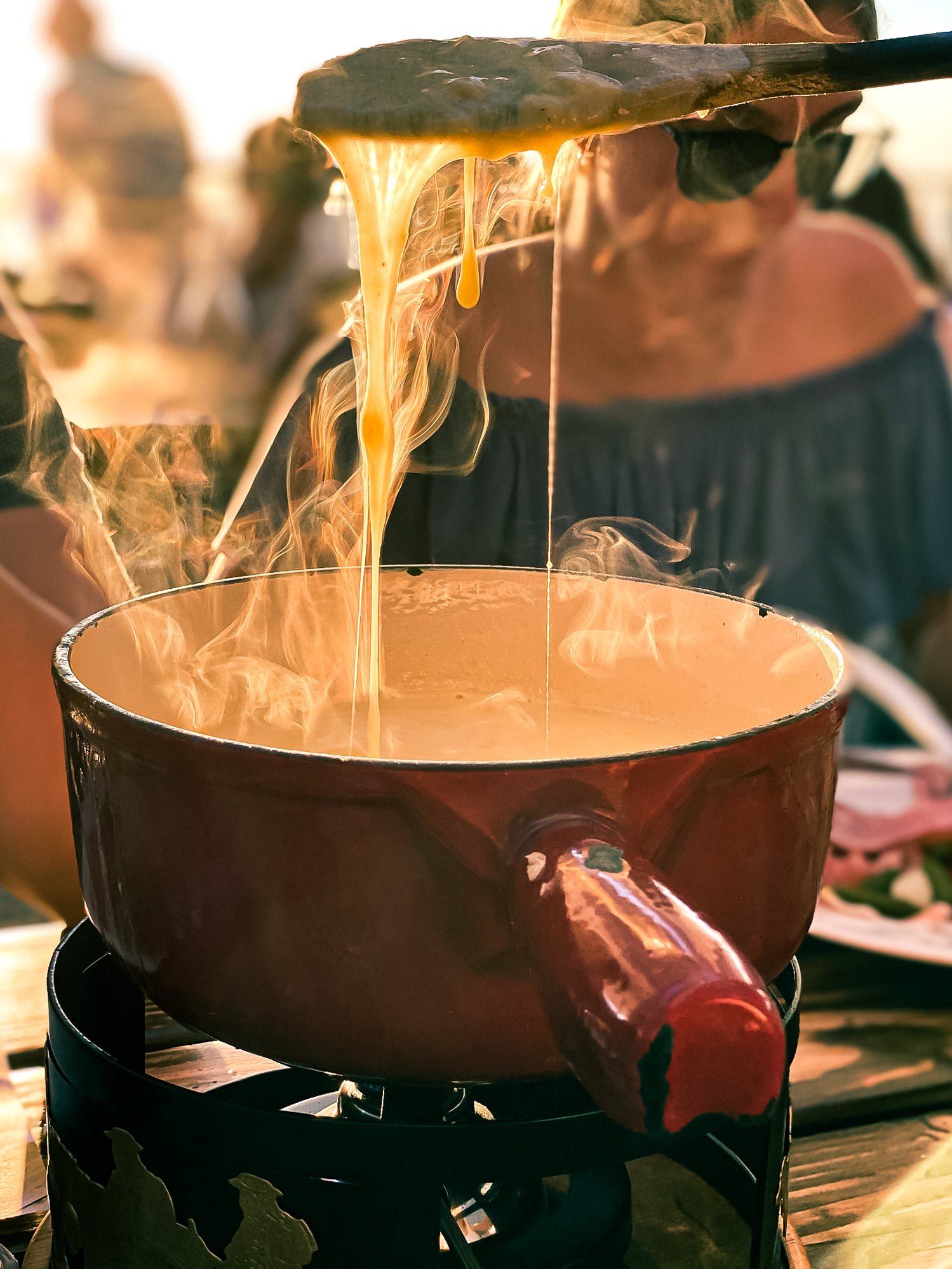 Delicious food being served.