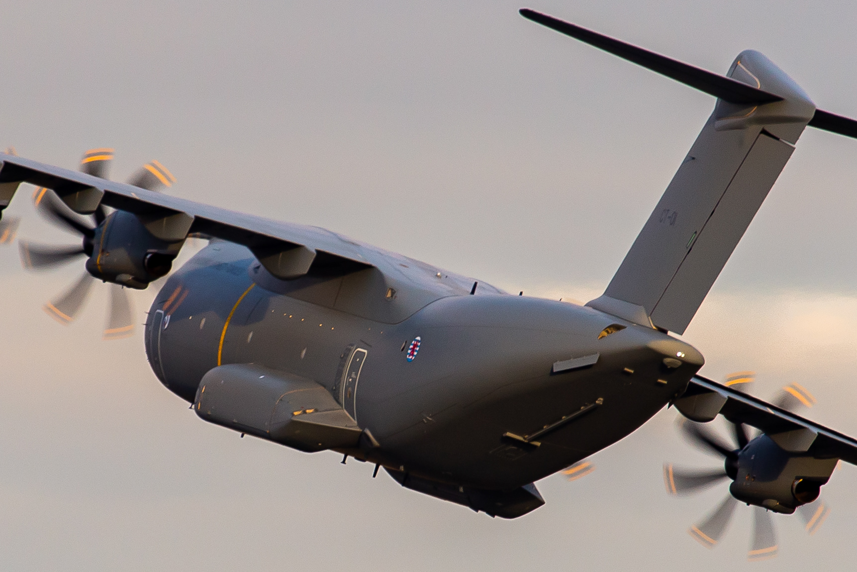 Banking into left hand downwind.