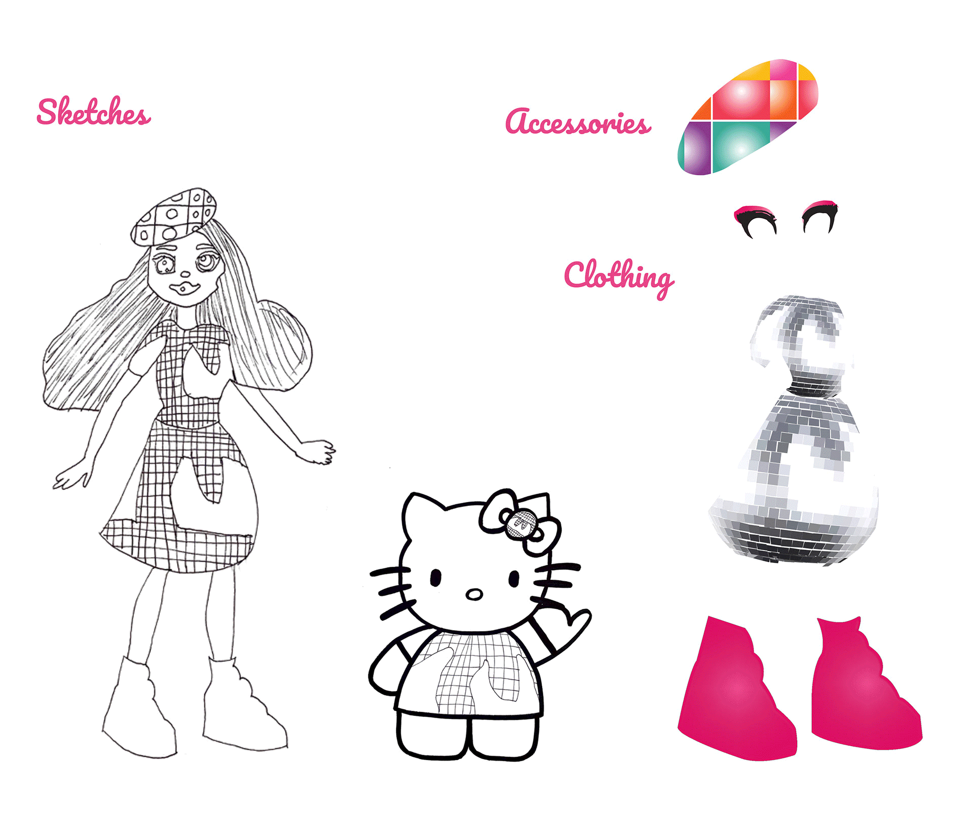 SKETCHES & MOOD BOARD