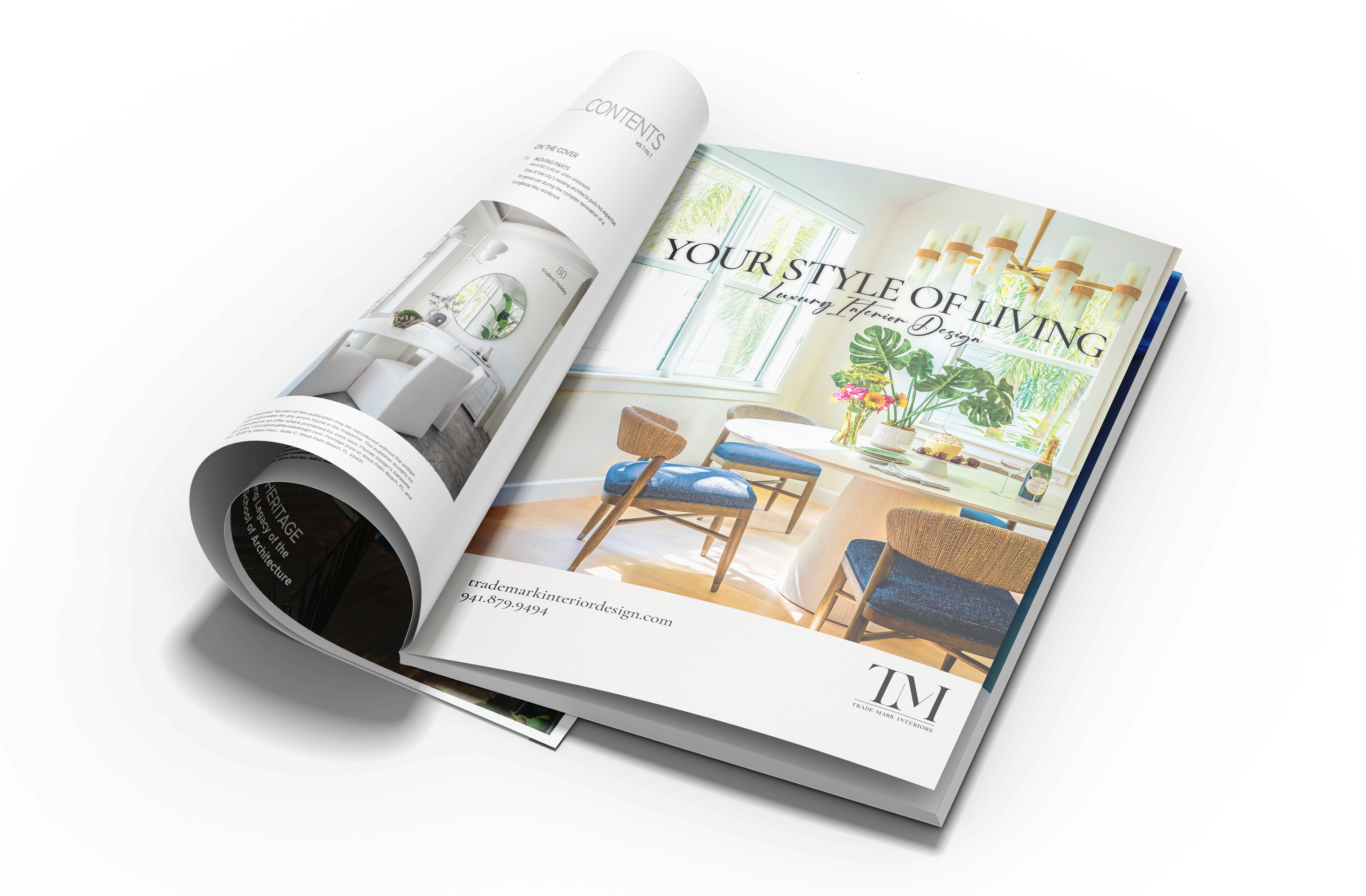 Florida Design Magazine Trade Mark Interiors Advertisement