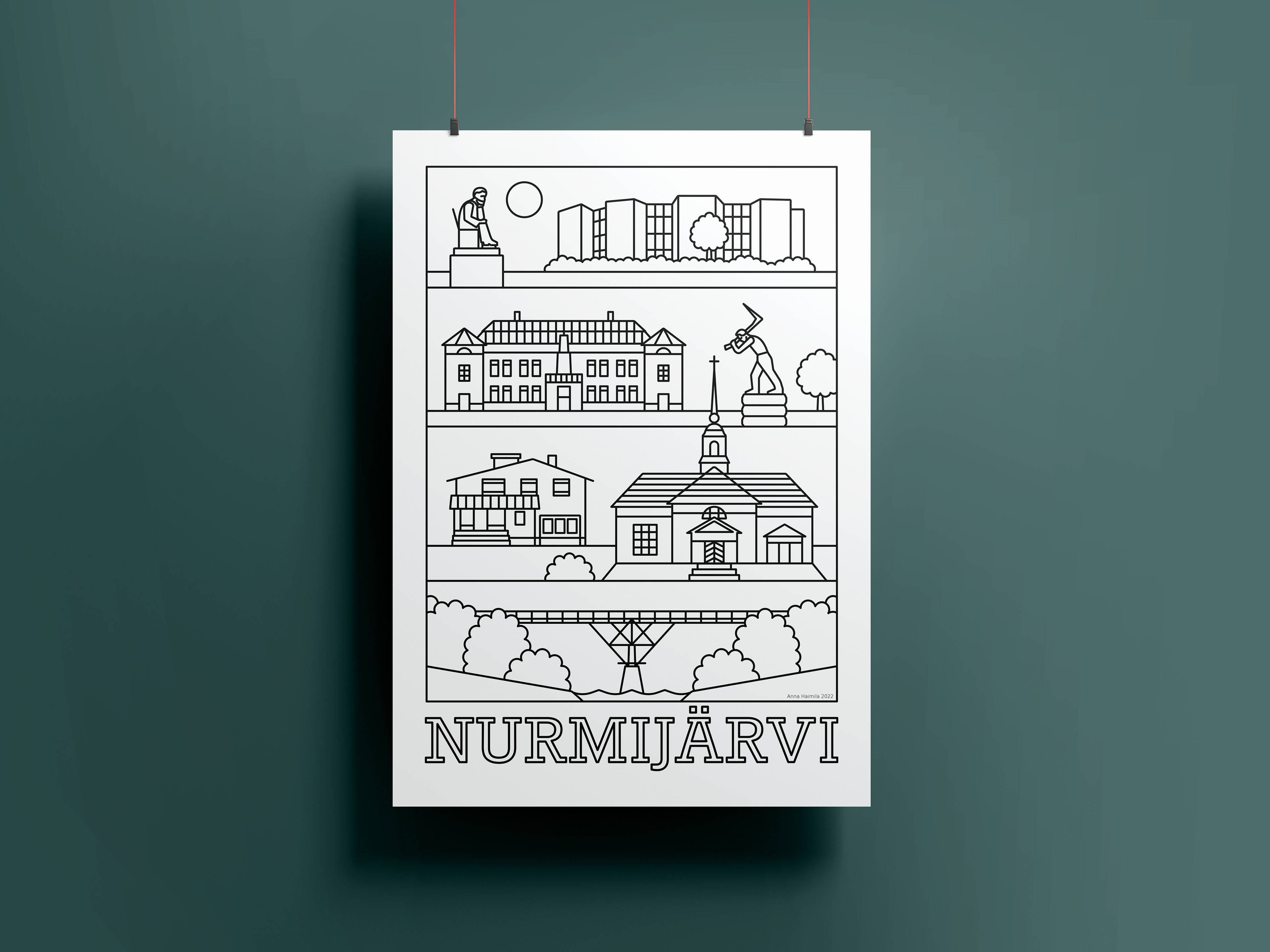 Nurmijärvi nähtävyydet, Anna Haimila Graphics