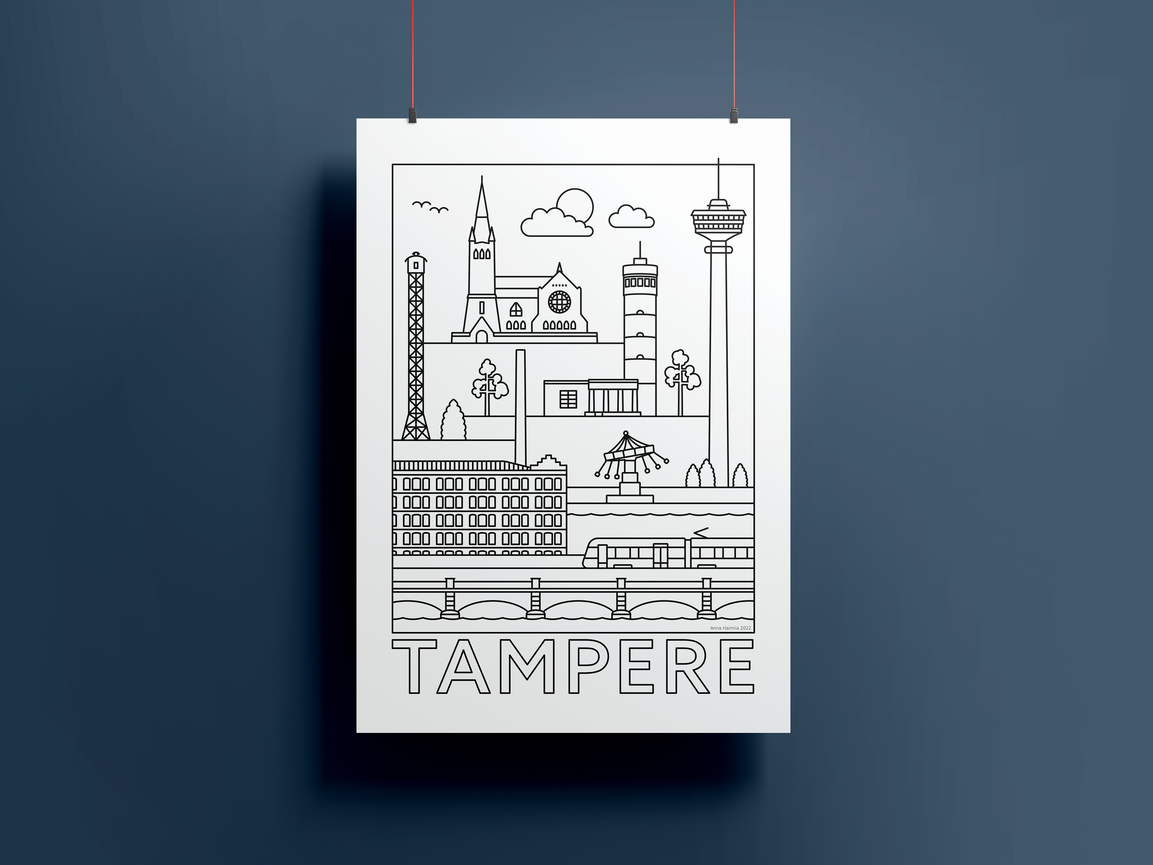 Tampere nähtävyydet, Anna Haimila Graphics