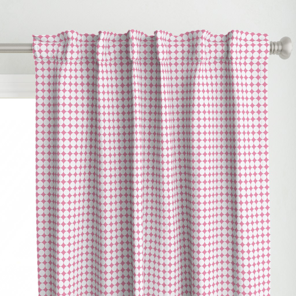 Oh gee Retro Pink Curtains