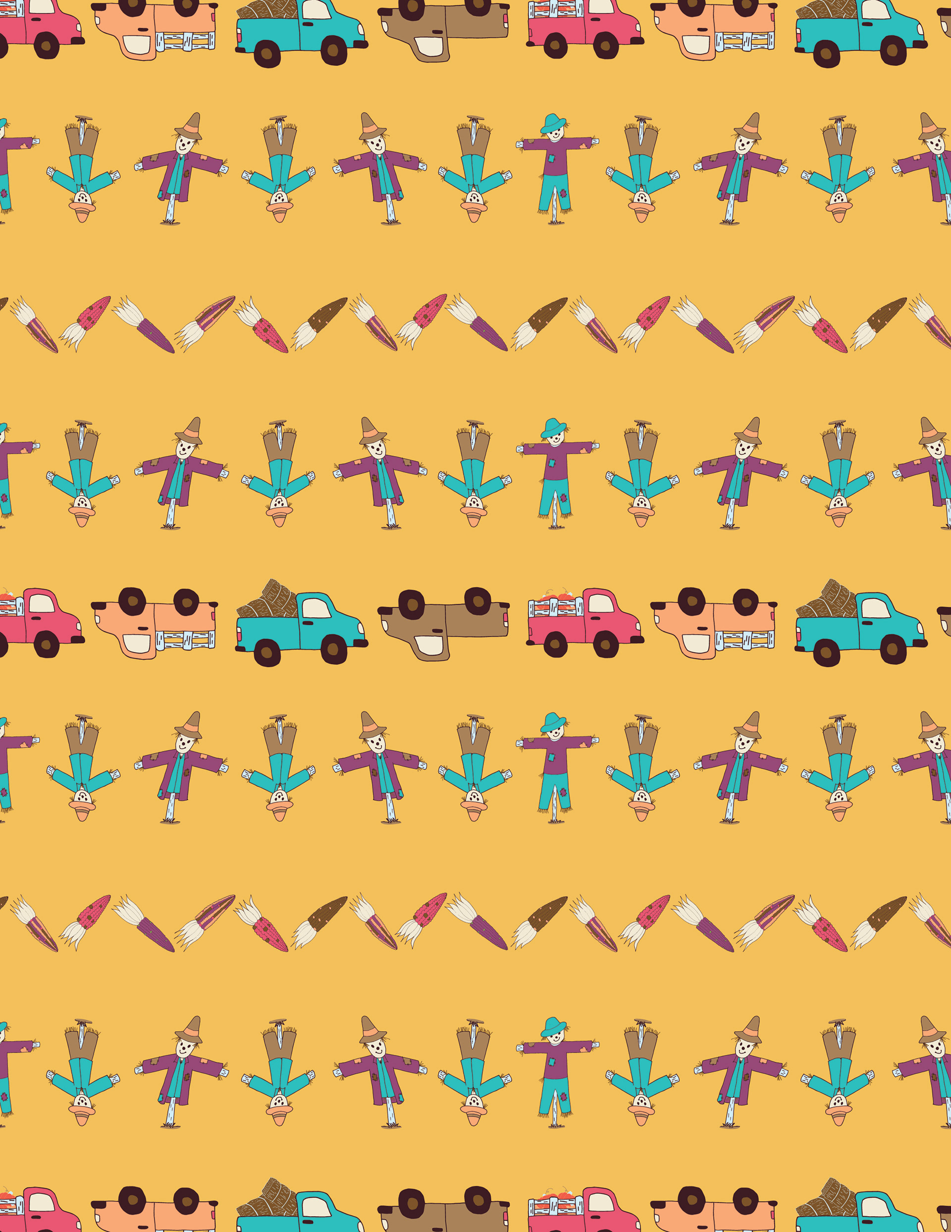 Trucks and Scarecrows - Modern