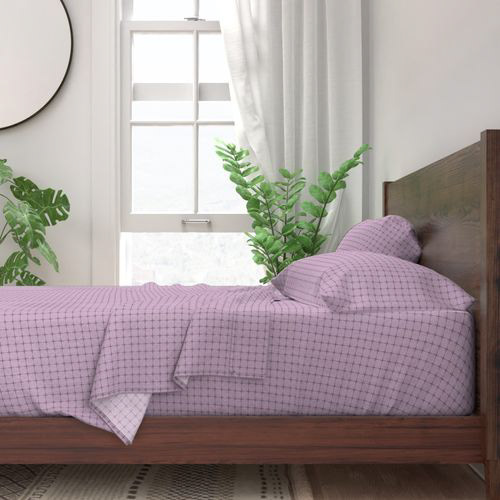 Retro Stars Purples Sheet Set