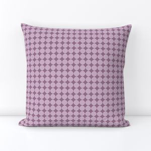 Oh gee Retro Purples Throw Pillow