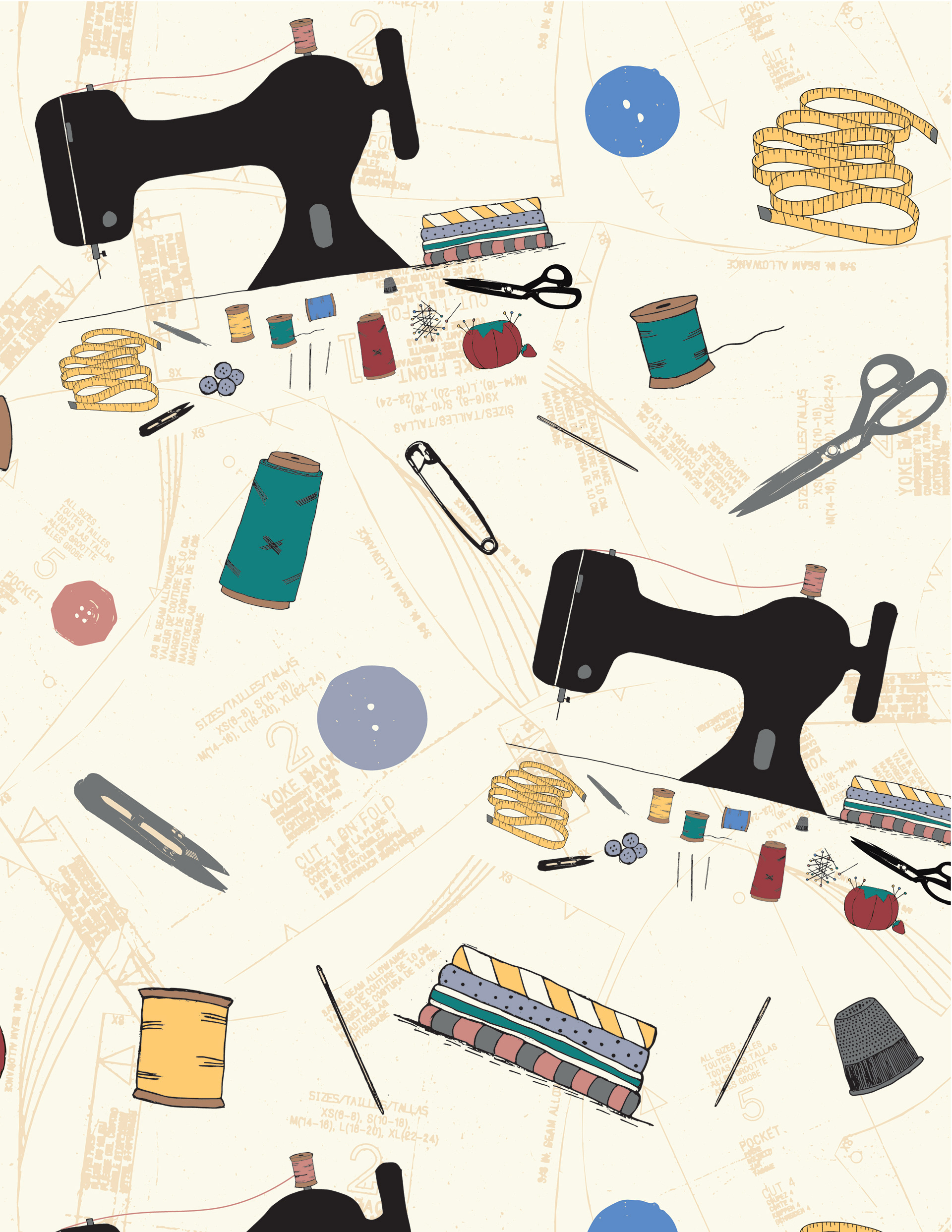 Grandma's Sewing Machine - Classic