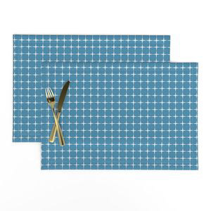 Retro Stars Blue Placemats