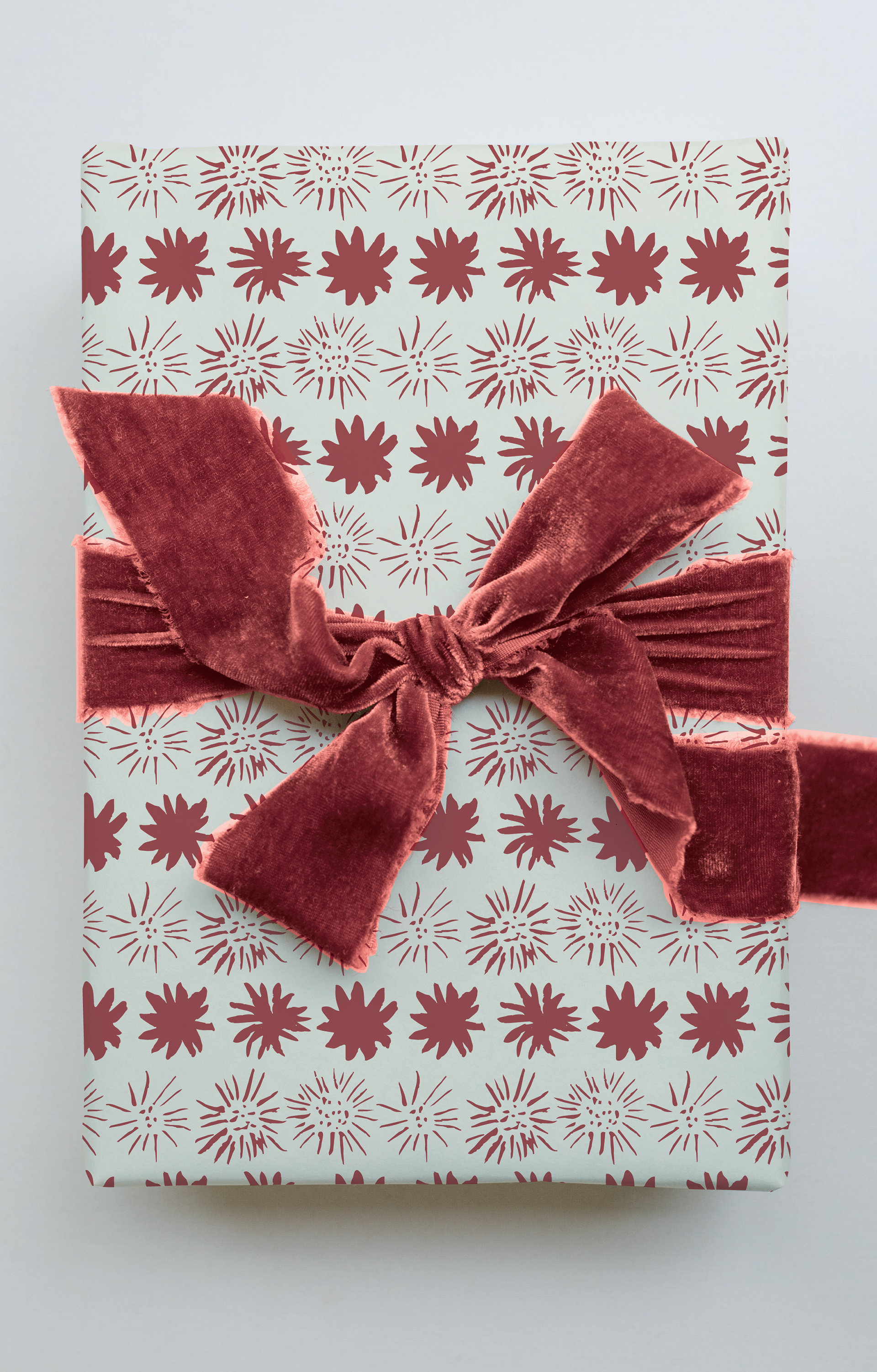 Gift Wrap with print from In the Margins
