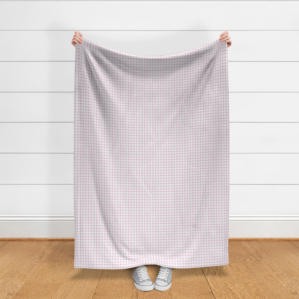 Retro Stars Pink Blanket