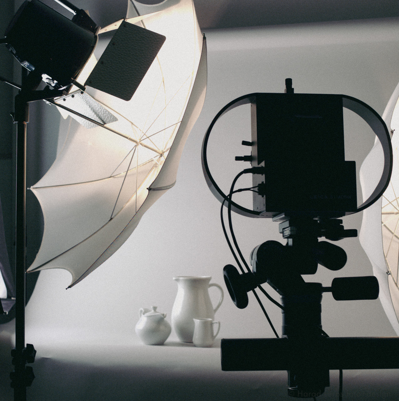 Studio, Fotostudio, Kamera Aufbau und Licht